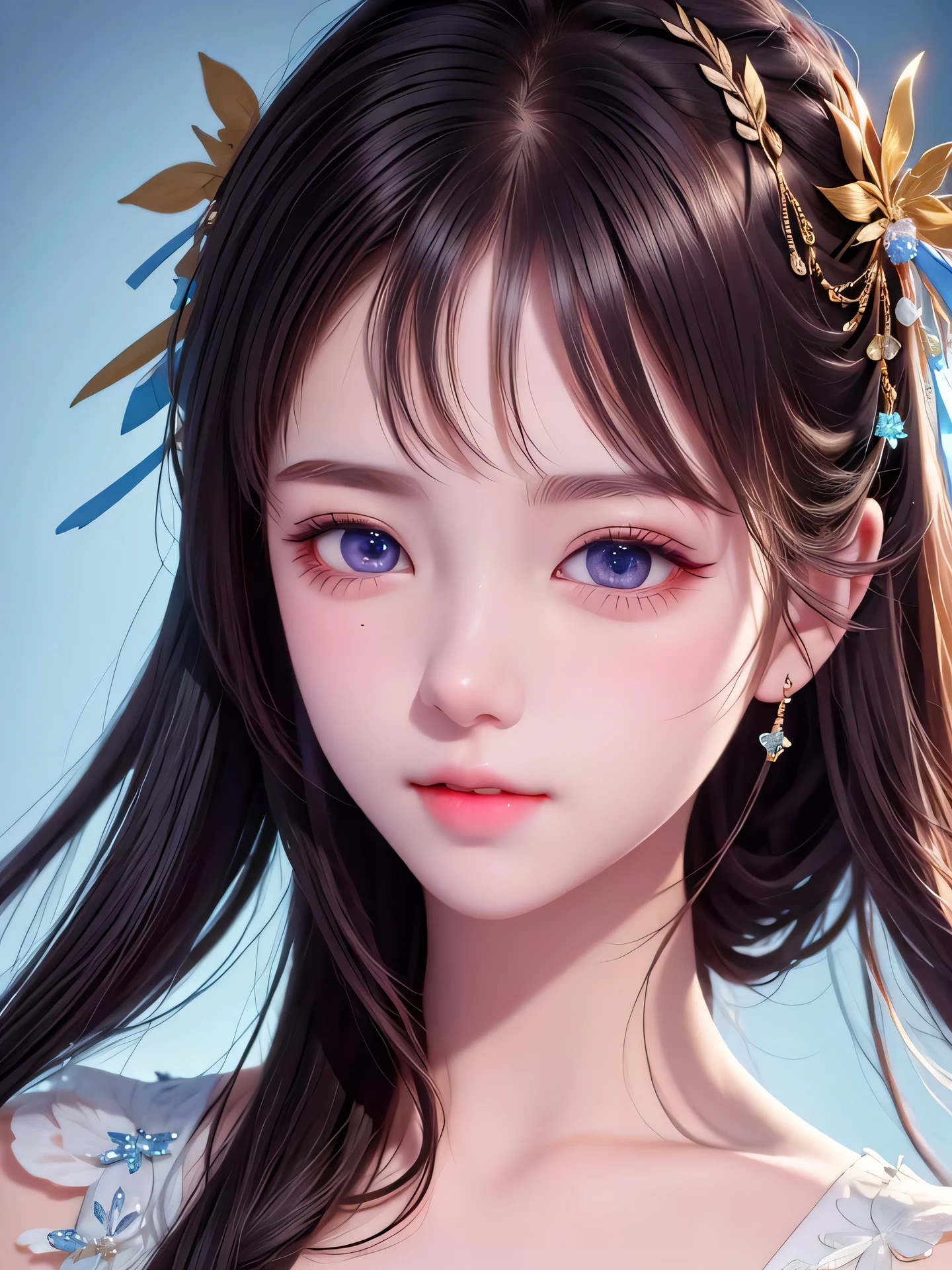 (masterpiece, sidelighting, finely detailed beautiful eyes: 1.2), masterpiece*portrait, realistic, lustrous skin,shiny skin,facial light,shiny face, (1girl),facial light,shiny face,lustrous skin,shiny skin,((portrait)),face focus,facing viewer, front,azur lane,