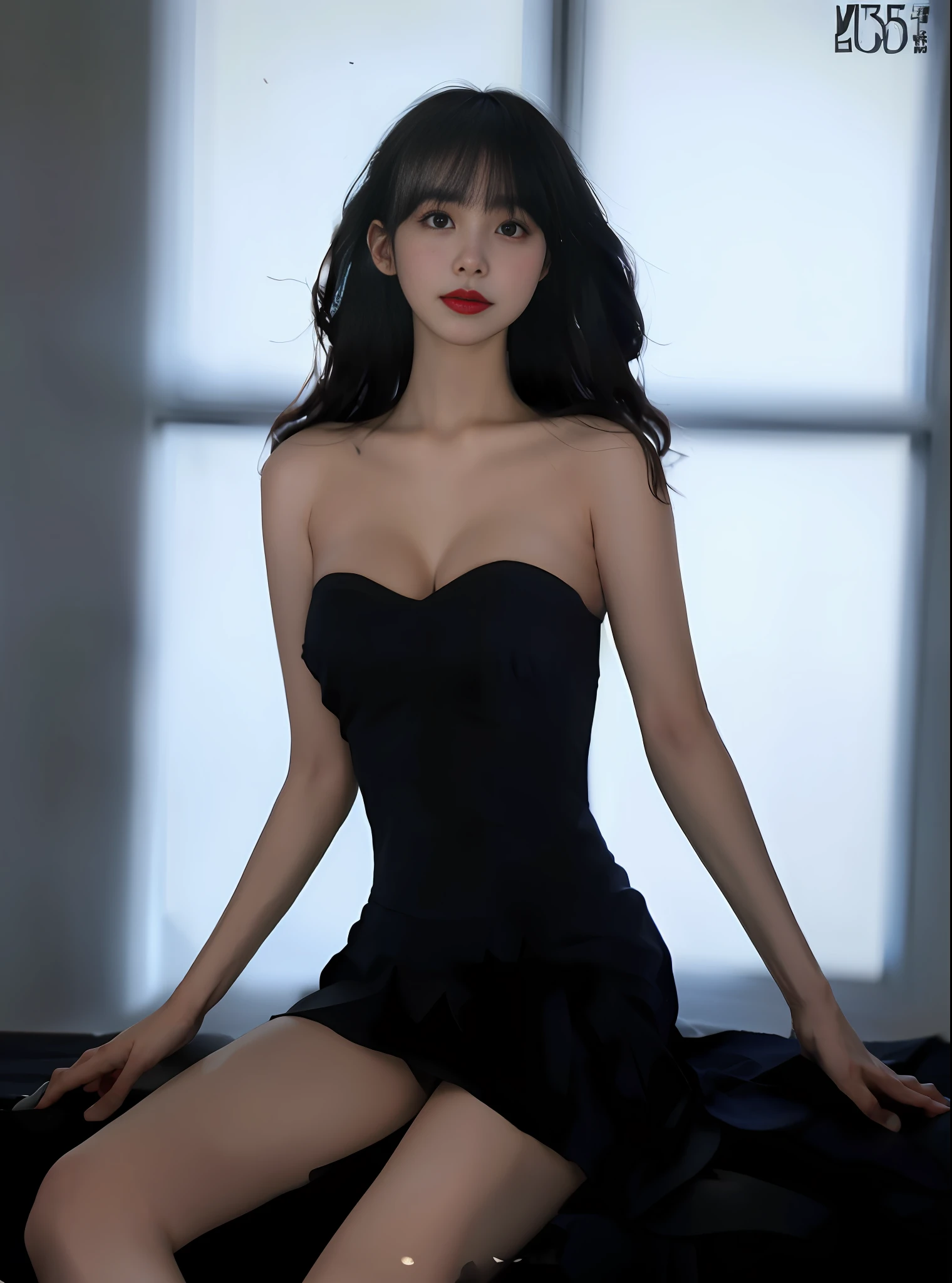 young girl, long hair realistic, vivid image, masterpiece, (best quality: 1.2), ultra detail, realistic, hd, high quality, cinematic light, ray tracing, ultra high resolution, UHD, (ultra realistic: 1.5,), complex details, detailed texture, fine details, high quality shadows, beautiful skirt, full body, standing, panties walking, sexy pose, seductive pose, thin hips, long legs, small breasts, white silk.