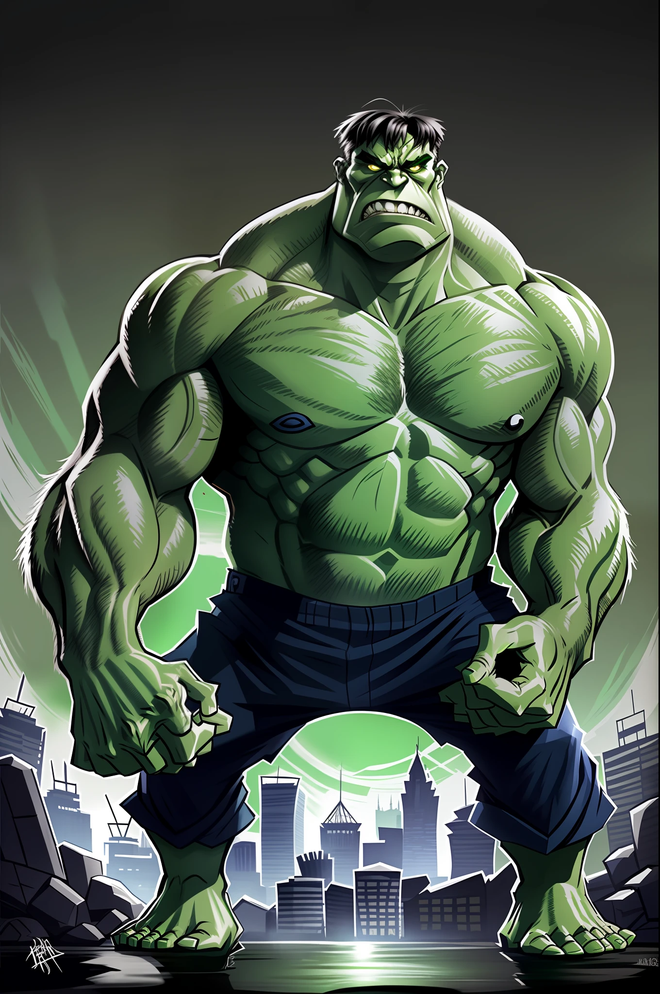 hulk in town