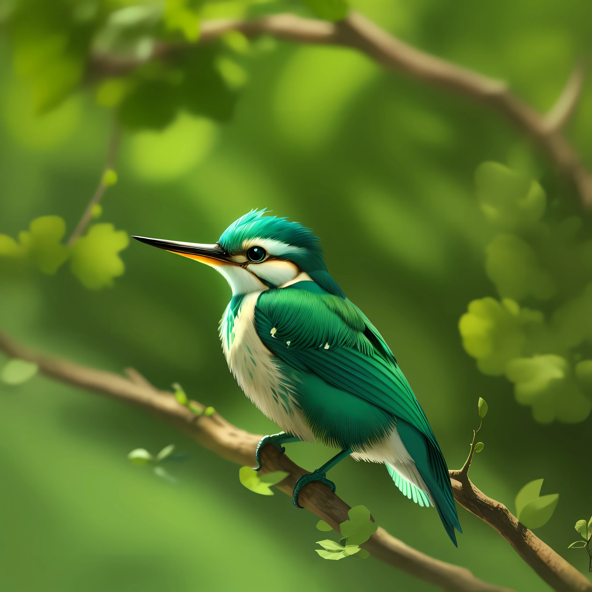 Green kingfisher