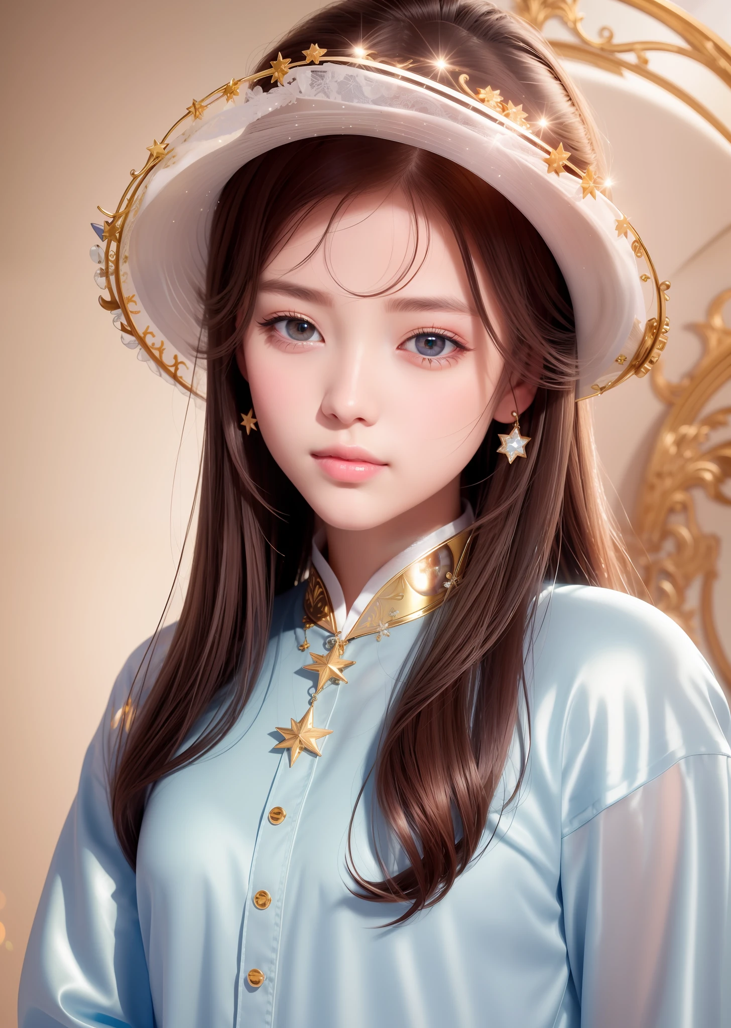 (masterpiece, sidelighting, finely detailed beautiful eyes: 1.2), realistic, lustrous skin,shiny skin,facial light,shiny face, (1 teens girl),
facial light,shiny face,lustrous skin,shiny skin, (cowboy shot),