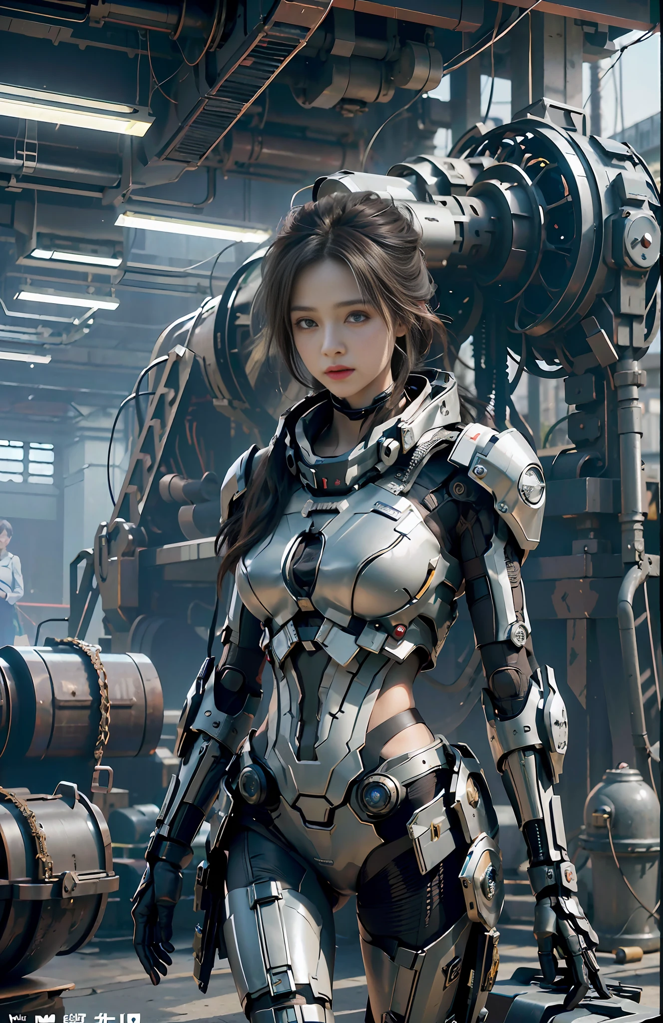 (Best Quality), ((Masterpiece), (Detail: 1.4), 3D, A Beautiful Cyberpunk Woman, HDR (High Dynamic Range), Ray Tracing, NVIDIA RTX, Super-Resolution, Unreal 5, Subsurface Scattering, Large Eyes, Double Eyelids, PBR Texture, Post Processing, Anisotropic Filtering, Depth of Field, Maximum Sharpness and Sharpness, Multi-layer Textures, Albedo and Highlight Maps, Surface Coloring, Precise simulation of light-material interactions, perfect proportions, Octane Render, two-color light, large aperture, low ISO, white balance, rule of thirds, 8K RAW, exquisite facial features