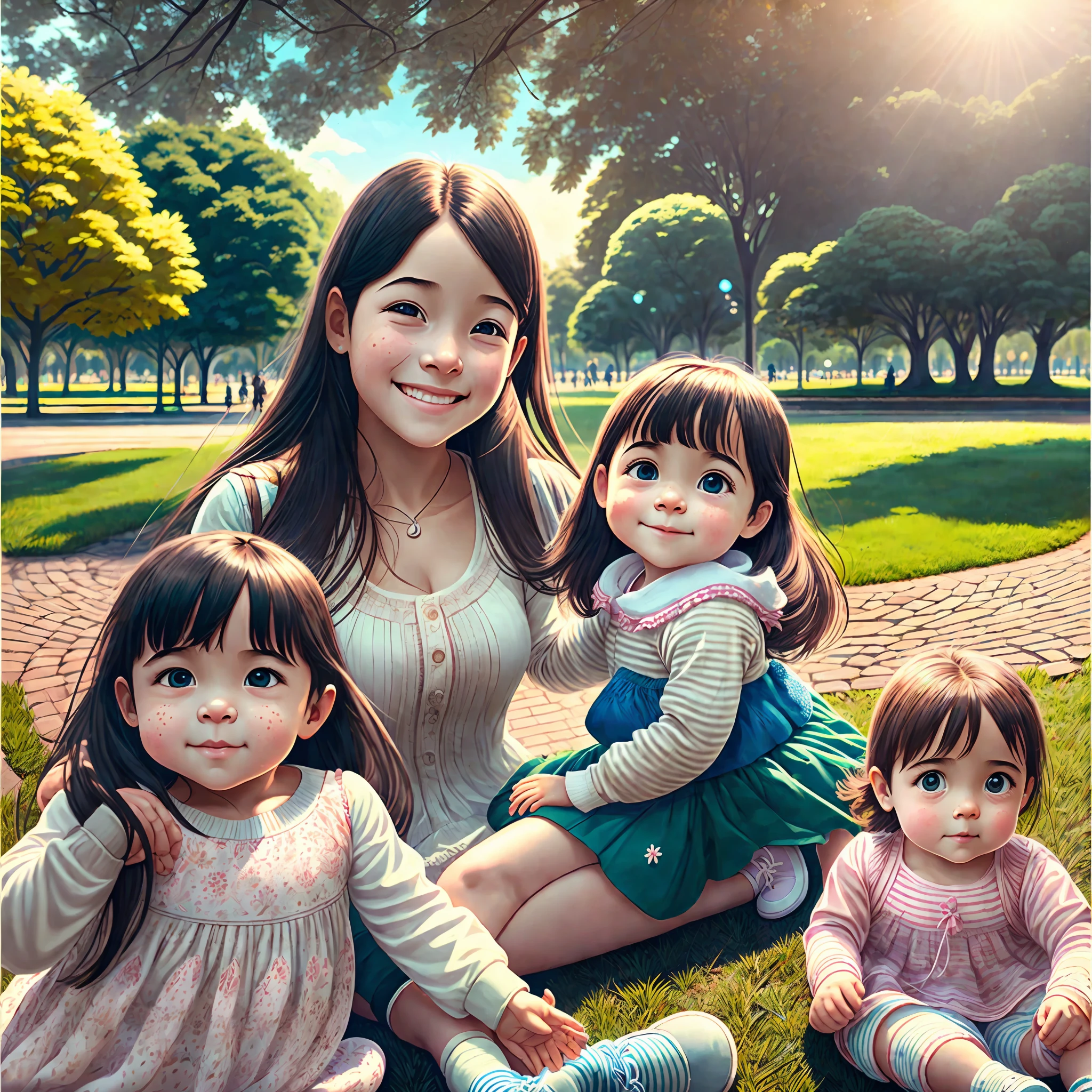 Playing in the park with daughter --auto --s2