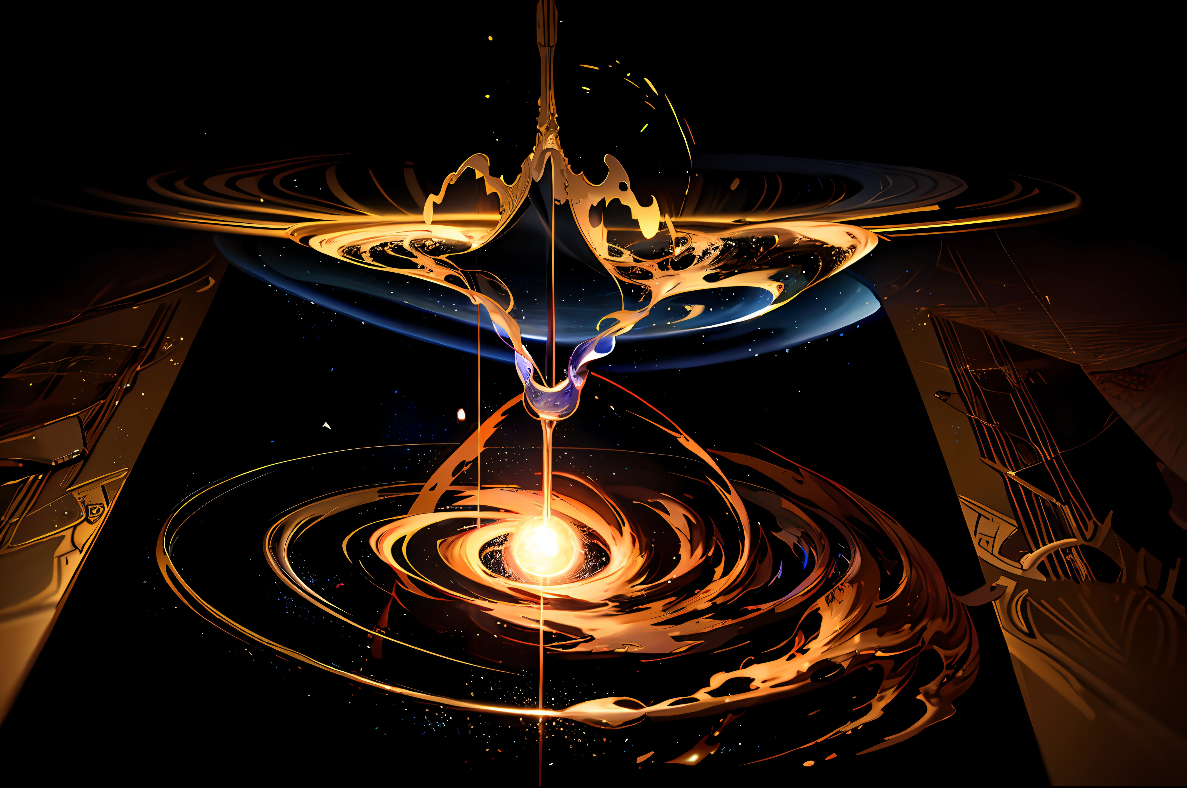 the moment of creation of the universe,8k,hyper realistic,-