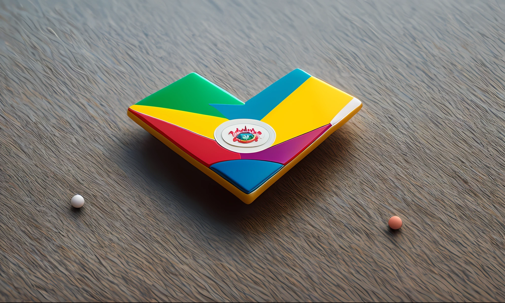 there is a picture of a pin with a picture of a baseball field, pins, inspired by Okuda Gensō, okuda, full subject shown in photo, above side view, high angle close up shot, painting on a badge, top down view, kandinski, masterpiece work of art, top - down view, top-down view, from the distance