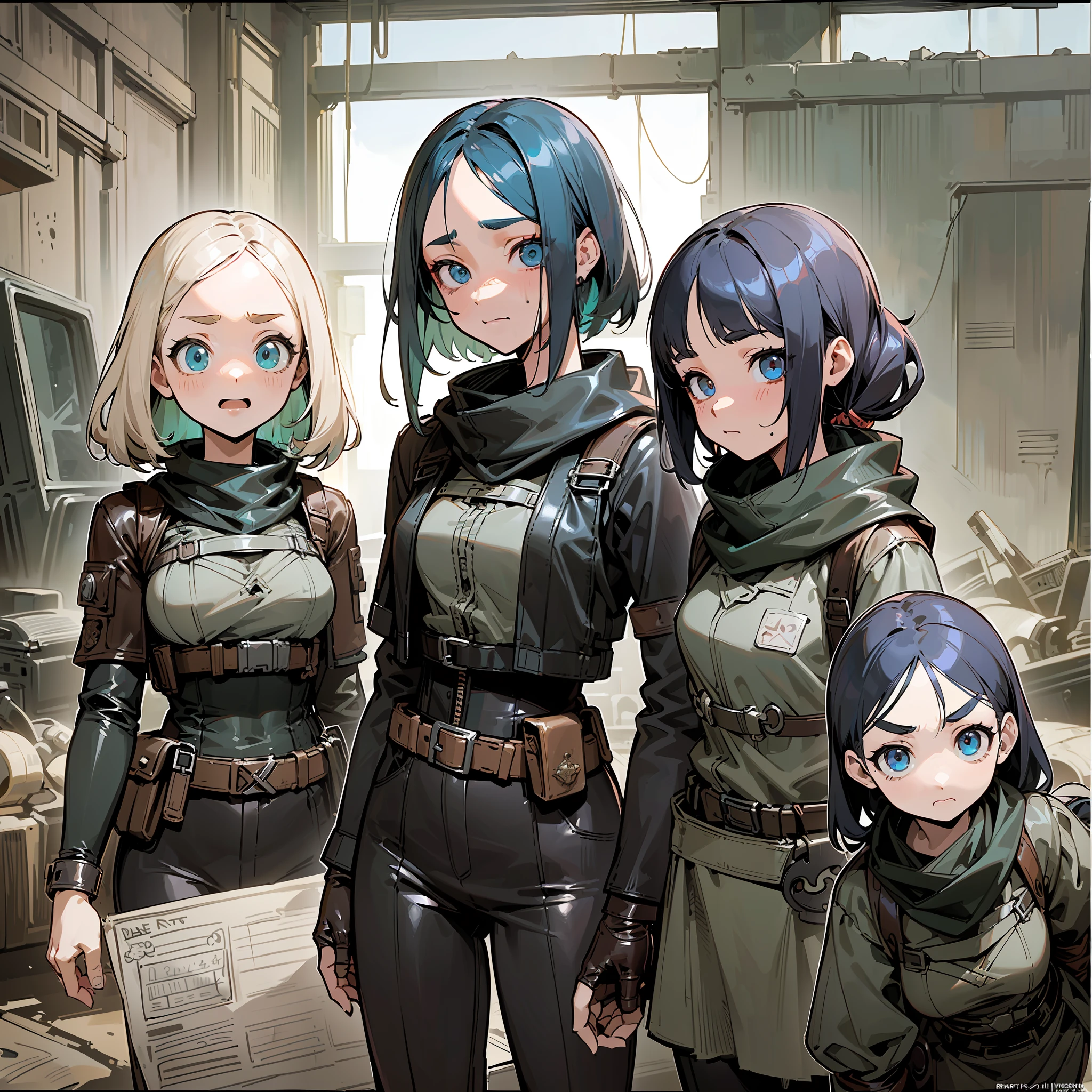 ((Masterpiece))), (((highest quality))), ((Super detailed)), ((Very delicate and beautiful face)), (Mask), Cinematic light, absurd clothes, 1 young girl, (((Character sheet)), Concept Art, ((Full Height)), (Masterpiece: 1.2), (Best Quality: 1.3), (Single background, White background: 1.3), (Characters from the post-apocalyptic world of the wasteland))) ), ((Character Wanderers Raiders)), (Mad Max Concept)))), ((Beautiful Face)), (High Quality Face)), (Character's Beautiful Anime Eyes))), (Character's High Quality Anime Eyes)), (High Quality Anime Pupil)), (Beautiful Anime Pupils)), (Beautiful Shapes of Anime Eyes)), ((All Faces with Anime Eyes)), ( Simple anime eyes of the character)))), (naked skirt), ((((very erotic pose)))), ((apocalyptic wasteland))) frenetic and bright hair, the atmosphere of old clothes in the post-apocalyptic world, (((((very embarrassing face))))), ((covering the body)), (very embarrassing face)))), (surprised eyebrows), (sad eyebrows), (evil eyebrows), ( Characters of the post-apocalyptic world)))) (The largest torn clothes), (the universe of the post-apocalyptic world), (excited face)))), ((cartoon)), ((school background))), ((desk background))), ((background of a large window)), (witch's costume), (long skirt))), (((leather pants))) --auto --s2