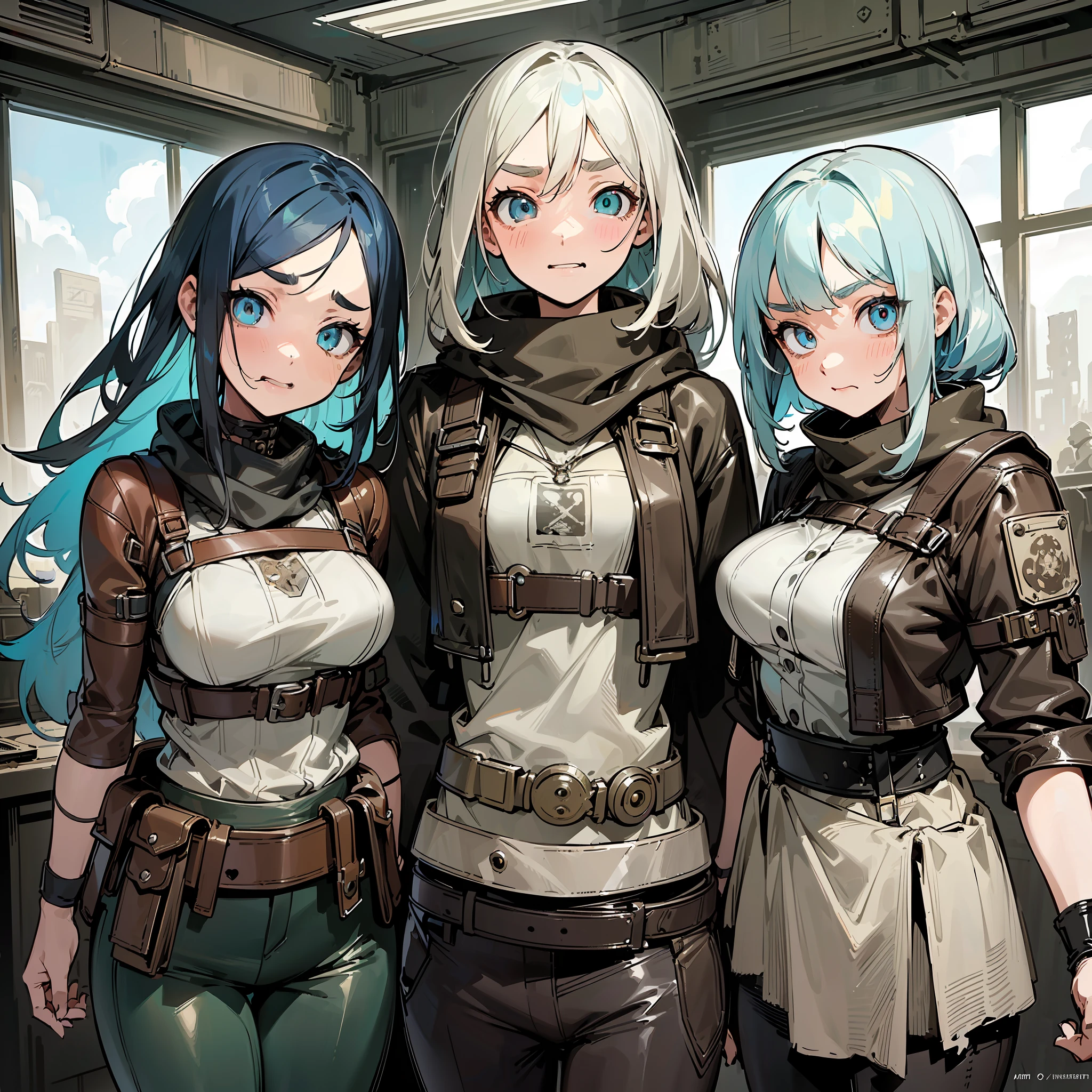 ((Masterpiece))), (((highest quality))), ((Super detailed)), ((Very delicate and beautiful face)), (Mask), Cinematic light, absurd clothes, 1 young girl, (((Character sheet)), Concept Art, ((Full Height)), (Masterpiece: 1.2), (Best Quality: 1.3), (Single background, White background: 1.3), (Characters from the post-apocalyptic world of the wasteland))) ), ((Character Wanderers Raiders)), (Mad Max Concept)))), ((Beautiful Face)), (High Quality Face)), (Character's Beautiful Anime Eyes))), (Character's High Quality Anime Eyes)), (High Quality Anime Pupil)), (Beautiful Anime Pupils)), (Beautiful Shapes of Anime Eyes)), ((All Faces with Anime Eyes)), ( Simple anime eyes of the character)))), (naked skirt), ((((very erotic pose)))), ((apocalyptic wasteland))) frenetic and bright hair, the atmosphere of old clothes in the post-apocalyptic world, (((((very embarrassing face))))), ((covering the body)), (very embarrassing face)))), (surprised eyebrows), (sad eyebrows), (evil eyebrows), ( Characters of the post-apocalyptic world)))) (The largest torn clothes), (the universe of the post-apocalyptic world), (excited face)))), ((cartoon)), ((school background))), ((desk background))), ((background of a large window)), (witch's costume), (long skirt))), (((leather pants))) --auto --s2