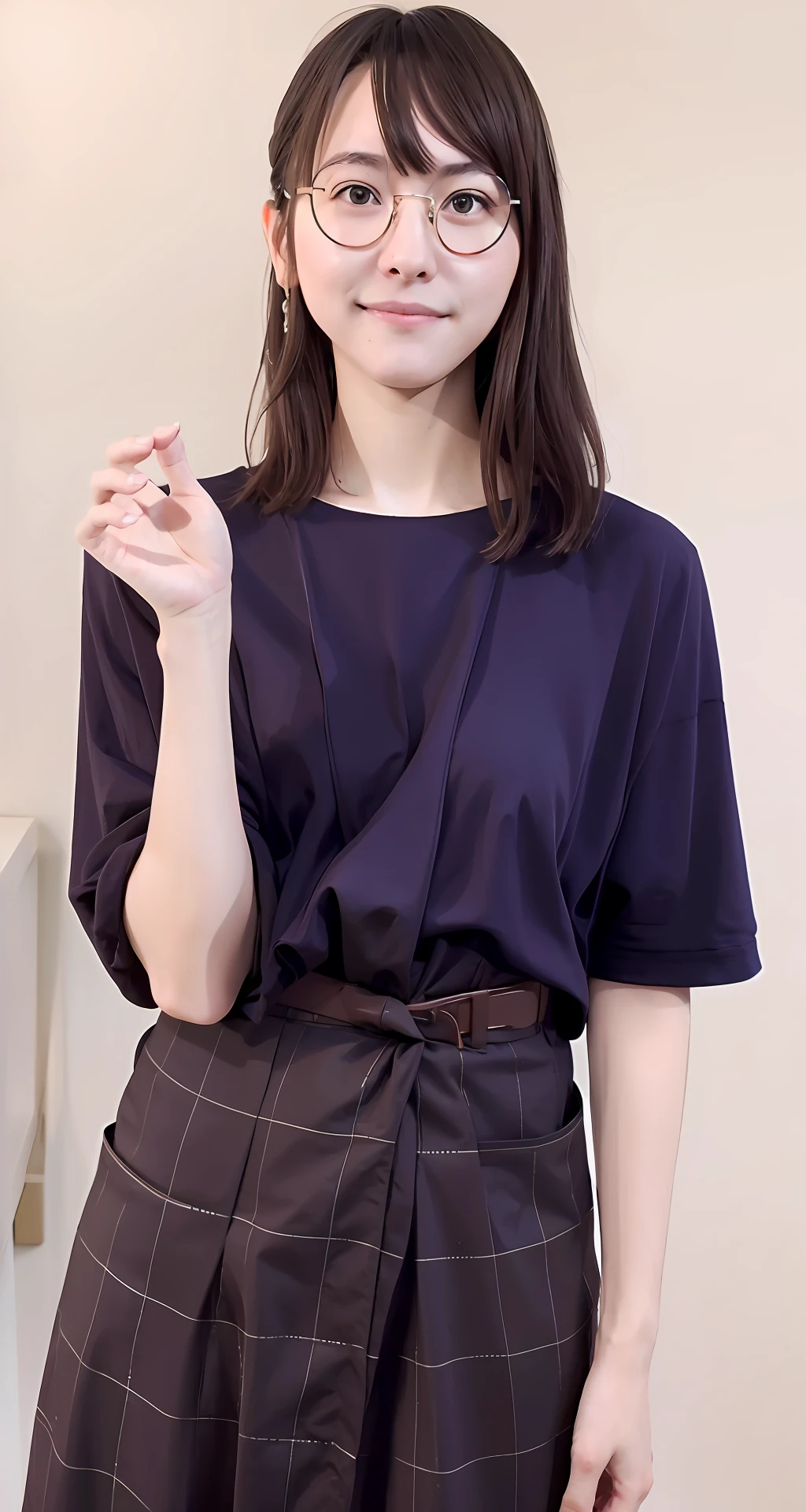 Glasses Girl Japan Person Brown Hair Real Beauty Summer Transparency