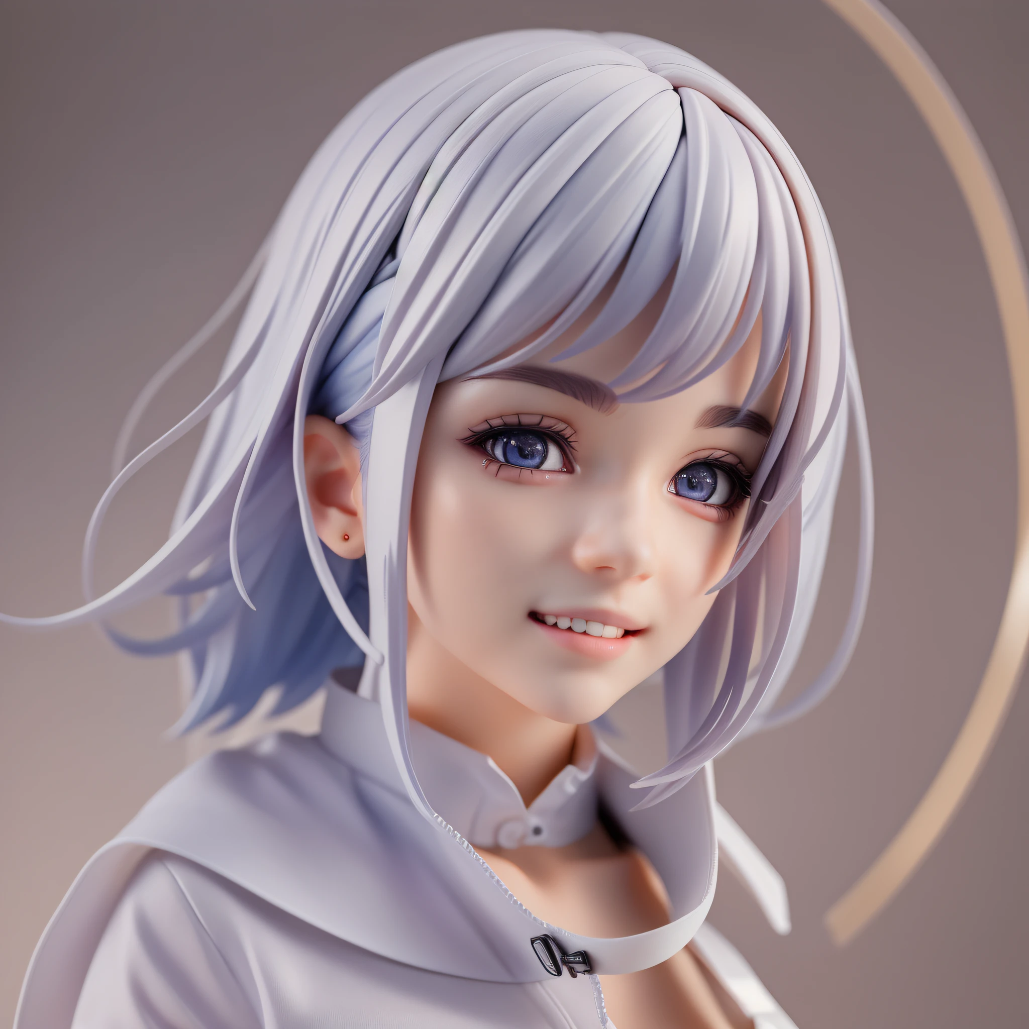 1girl,white hair,hair tips bule, short hair,hair between eyes
BREAK
full body, chibi, [realistic], [3d], (3dcg), ((octane render)), [fisheye], smile, closed mouth
BREAK
(8k, RAW photo, best quality, masterpiece:1.2), ultra high res, (((realistic, photo-realistic))), professional lighting, detailed lighting, professional photography, fisheye, dynamic angle, high quality, high res, extremely detailed, bloom
BREAK
depth of field, sketch, sharp focus, soft lighting, good composition, god light highlight, detailed, (((photorealistic details))), detailed skin, to8contrast style