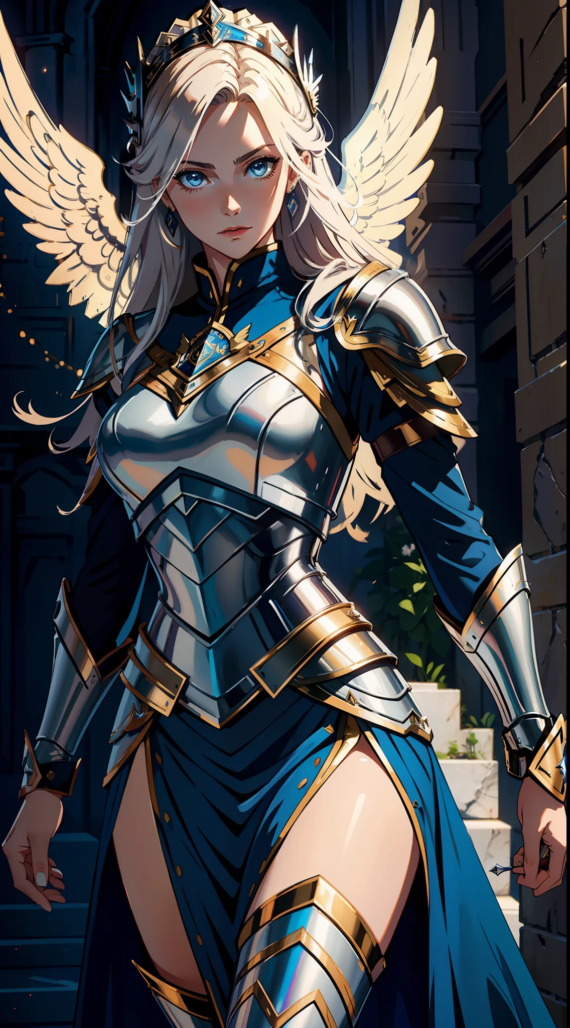 Royal sister, Valkyrie, armor, super high quality, master works, professional photography, professional lighting