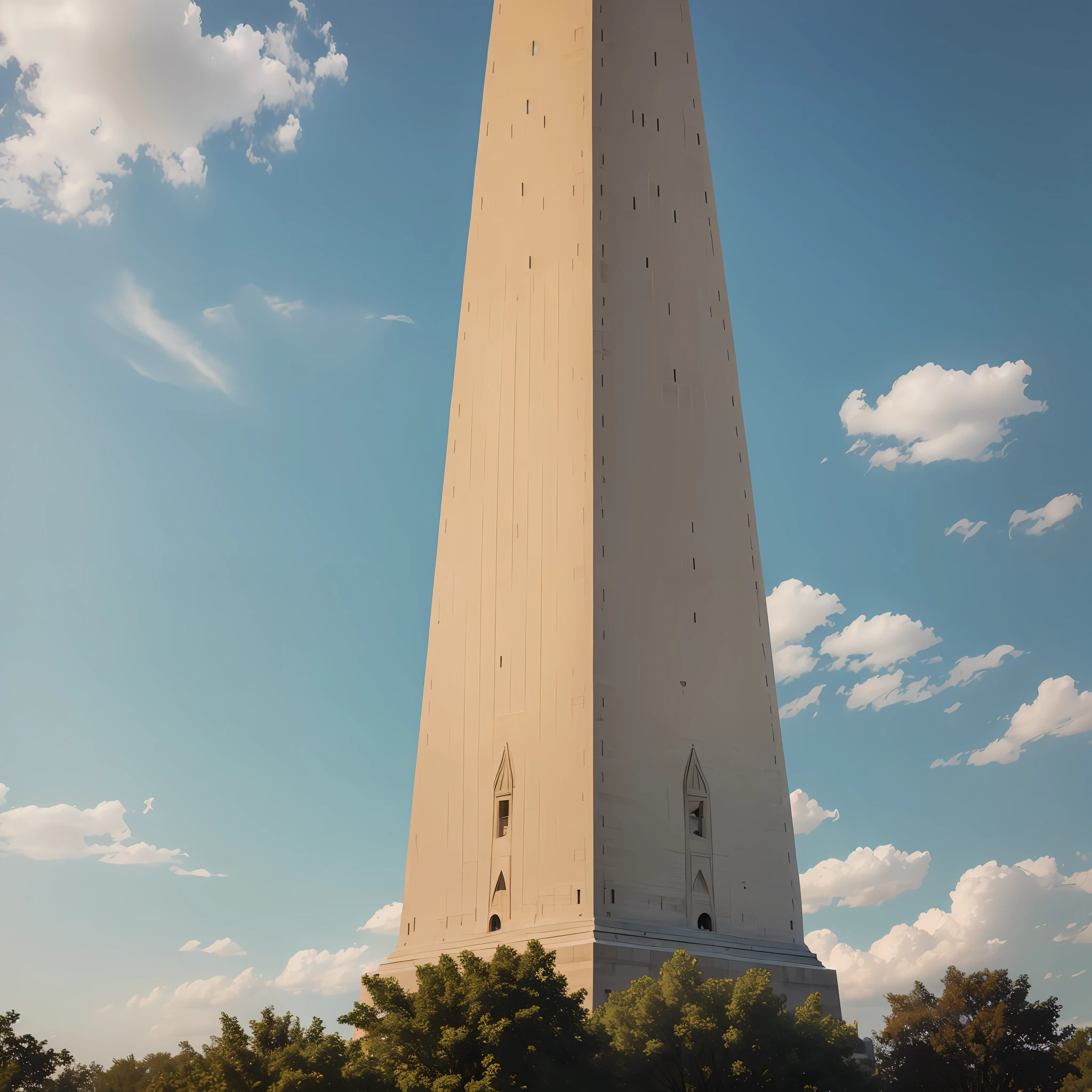 Washington Monument: A tower known as a landmark of Washington, D.C., with a height of 169 meters. From the observation deck, you can enjoy sweeping views of the city. --auto --s2