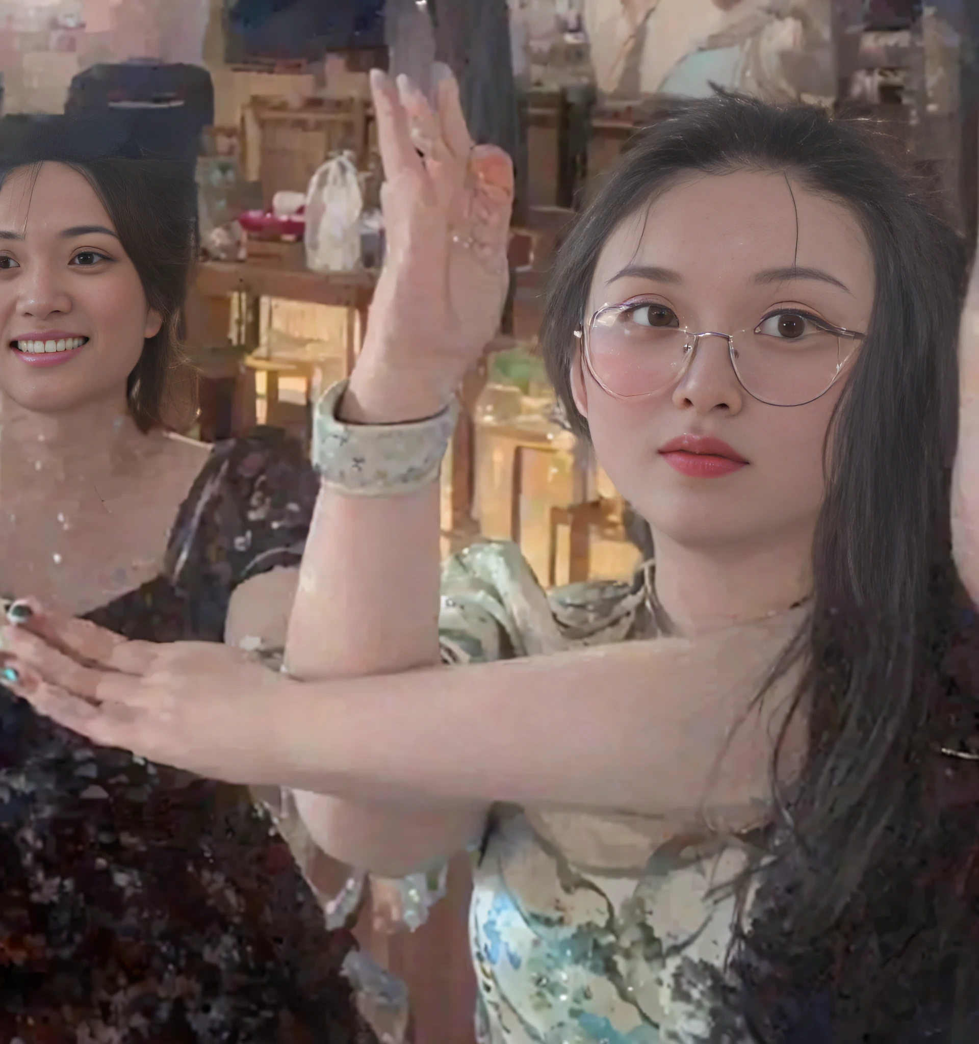 stechu,(white background:1.4), ((tachi-e)), original,(illustration:1.1),(best quality),(masterpiece:1.1),(extremely detailed CG unity 8k wallpaper:1.1), (colorful:0.9),(panorama shot:1.4),(solo:1.2), (ink splashing),(color splashing),((watercolor)), clear sharp focus,{ 1girl standing },((korean style )),flower background,outdoors,rocks, looking at viewer, make happy expressions,soft smile,pure,beautyfull detailed face and eyes,beautyfull intricacy clothing decorative pattern details, black hair,black eyes,colorwater
