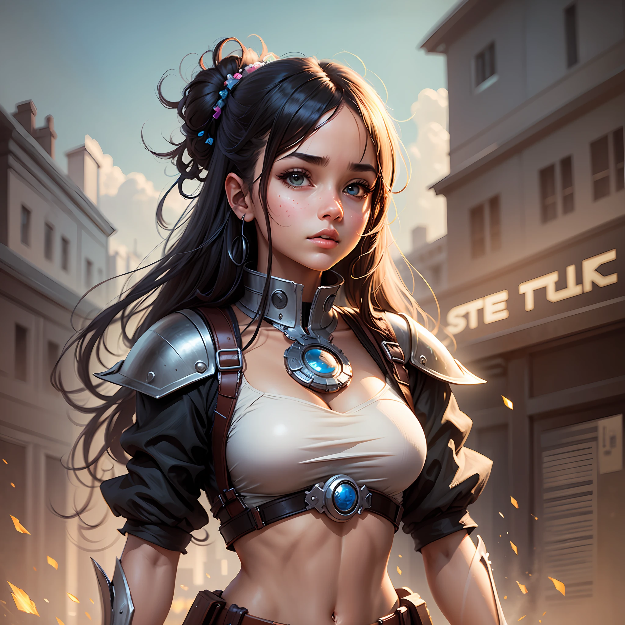 Concept art. A girl with well-defined features --auto --s2