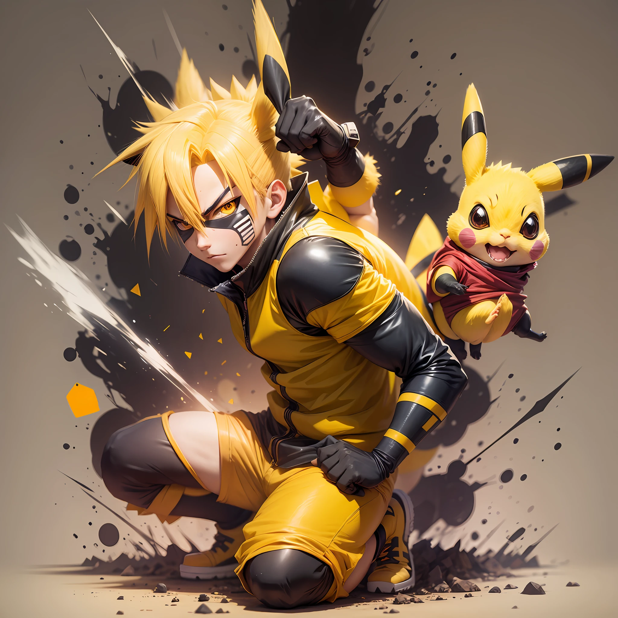 Picachu fusion Naruto --auto --s2