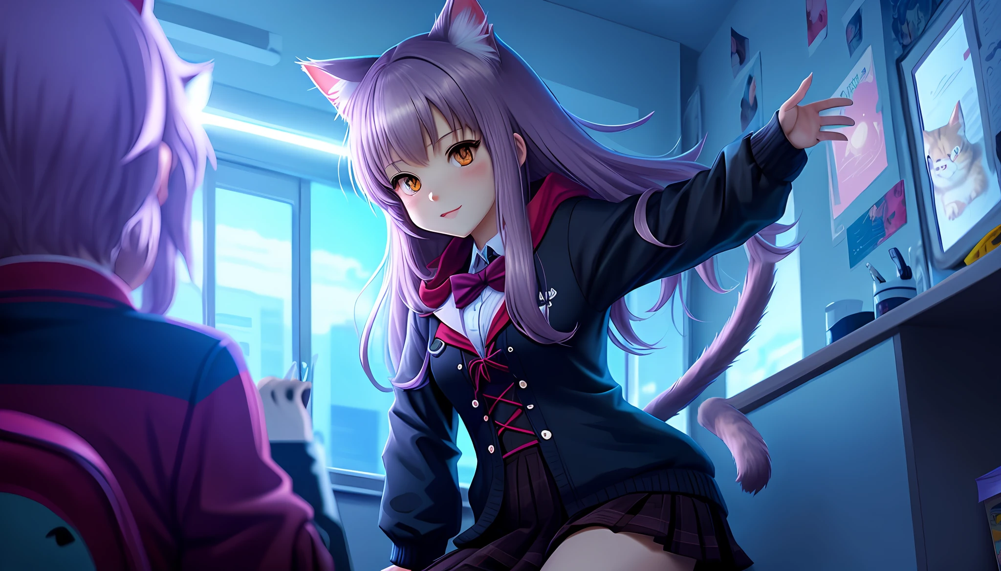 cat girl anime