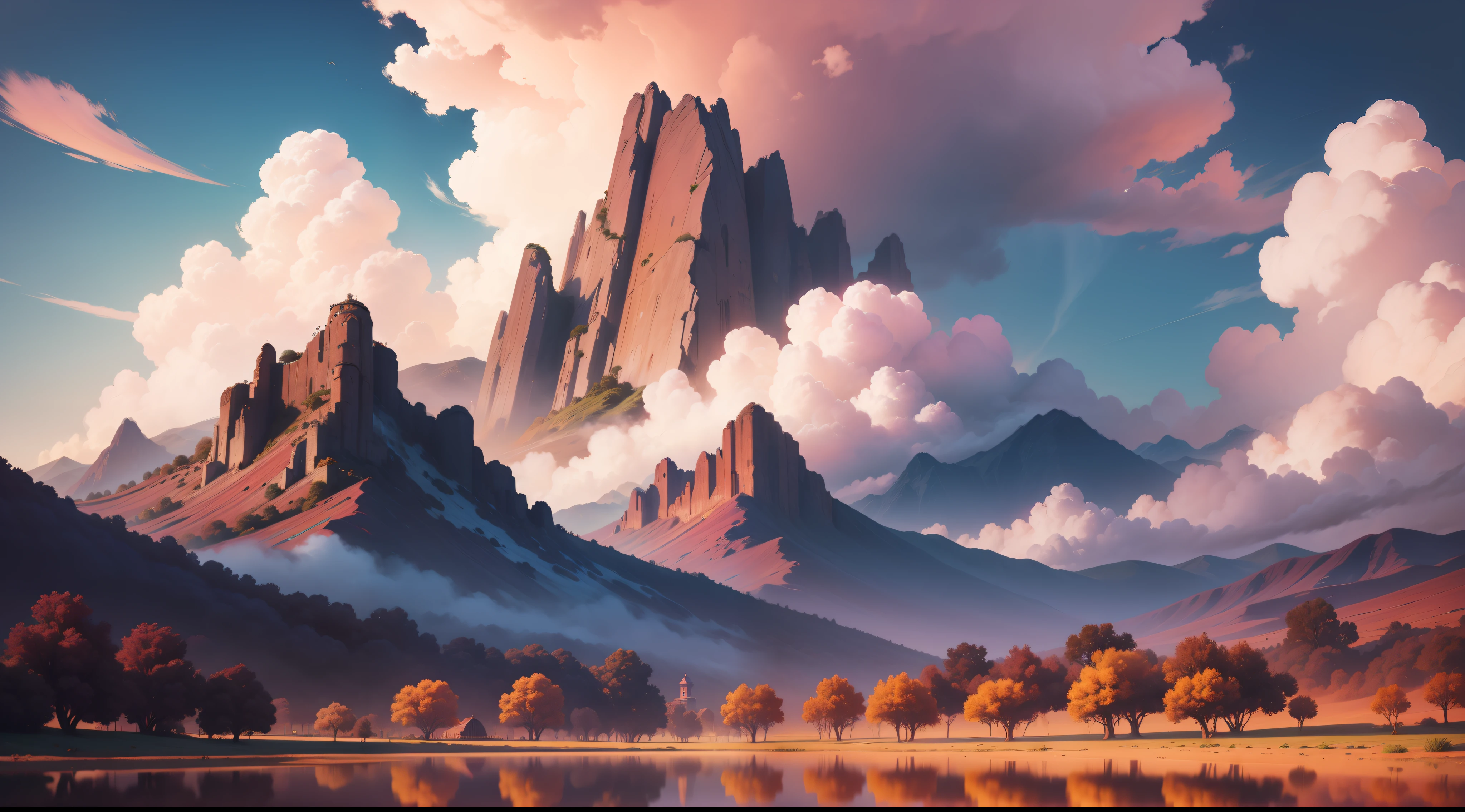 Chaoci Baidi Among the Colorful Clouds