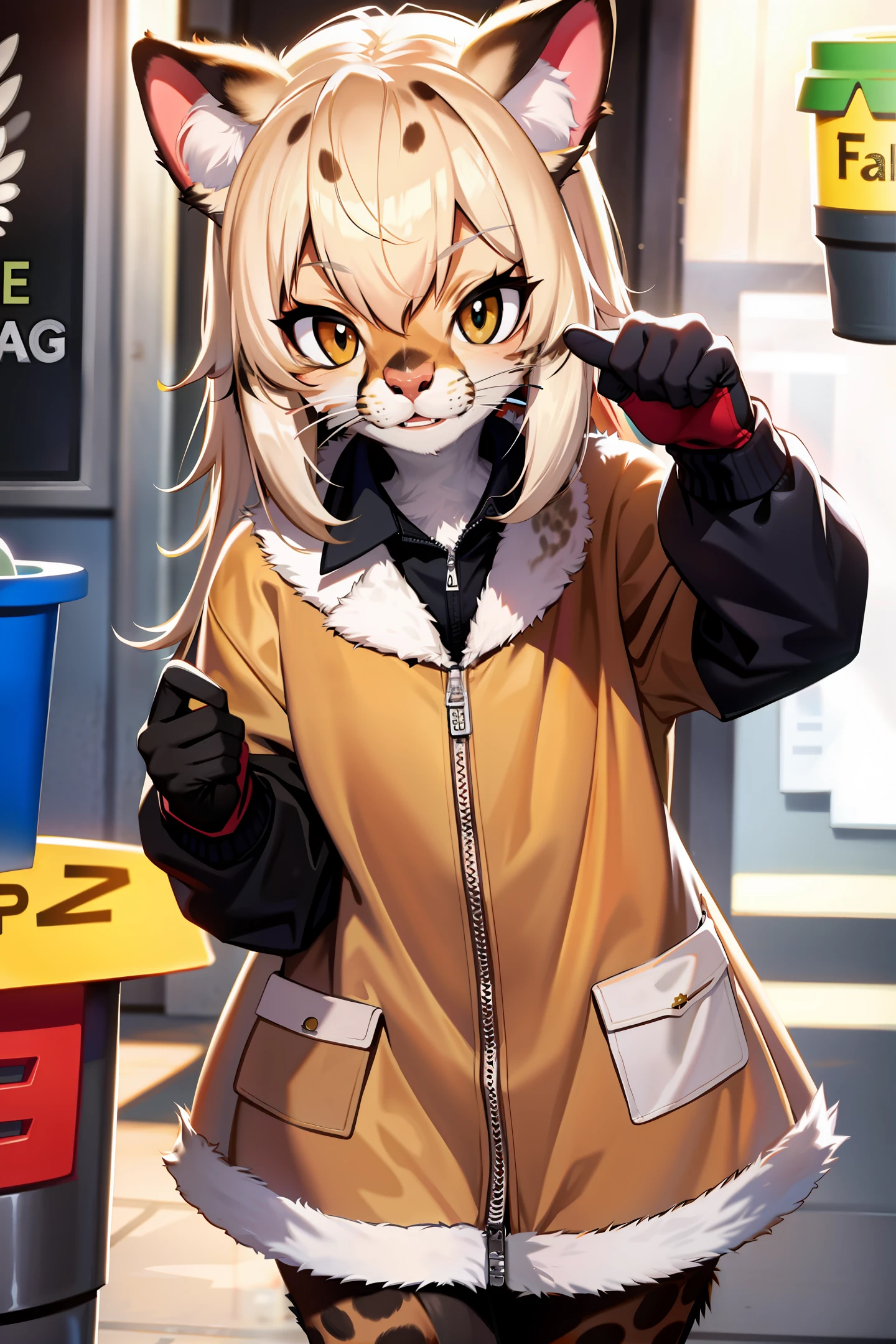 Cheetah furry