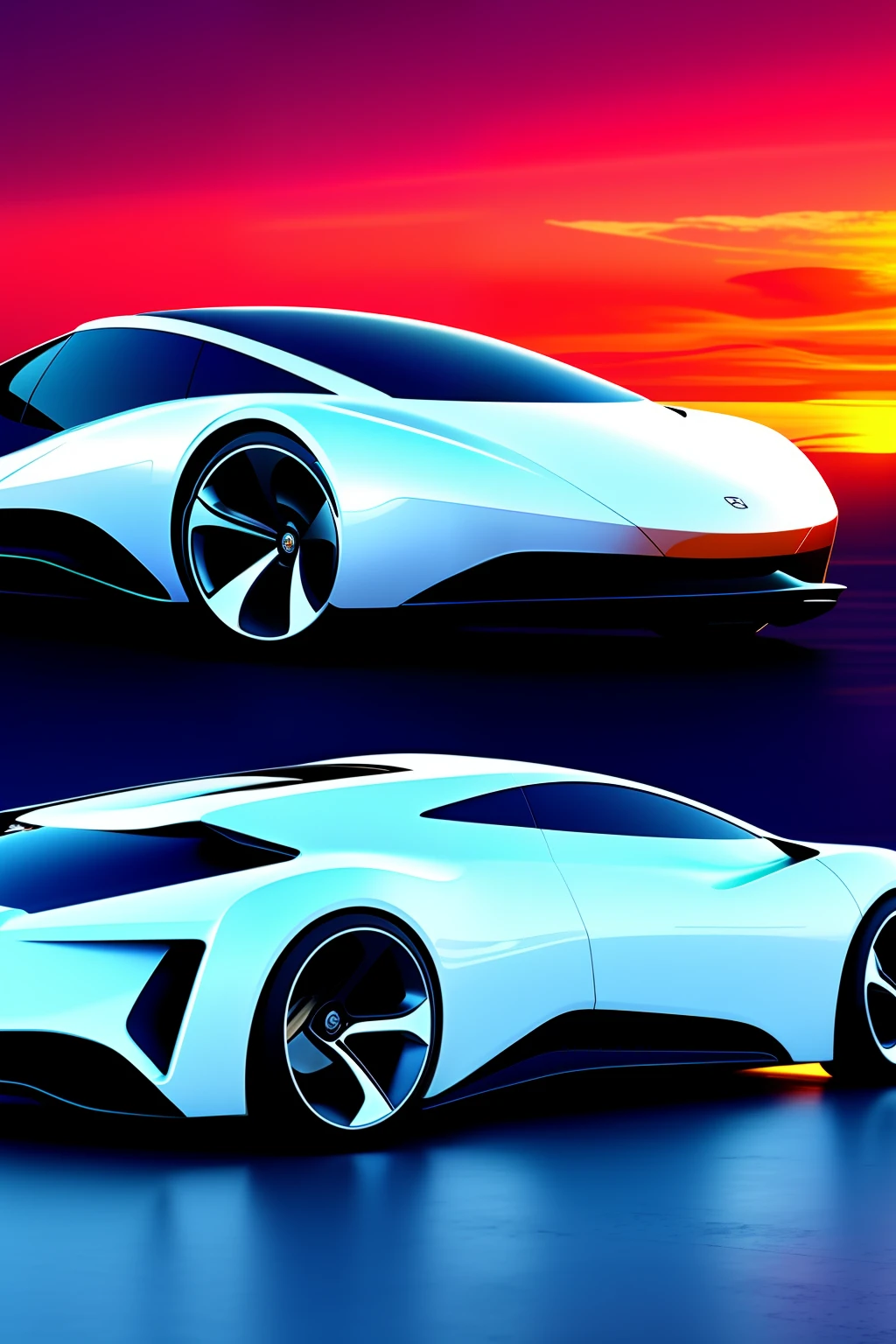 Futuristic car