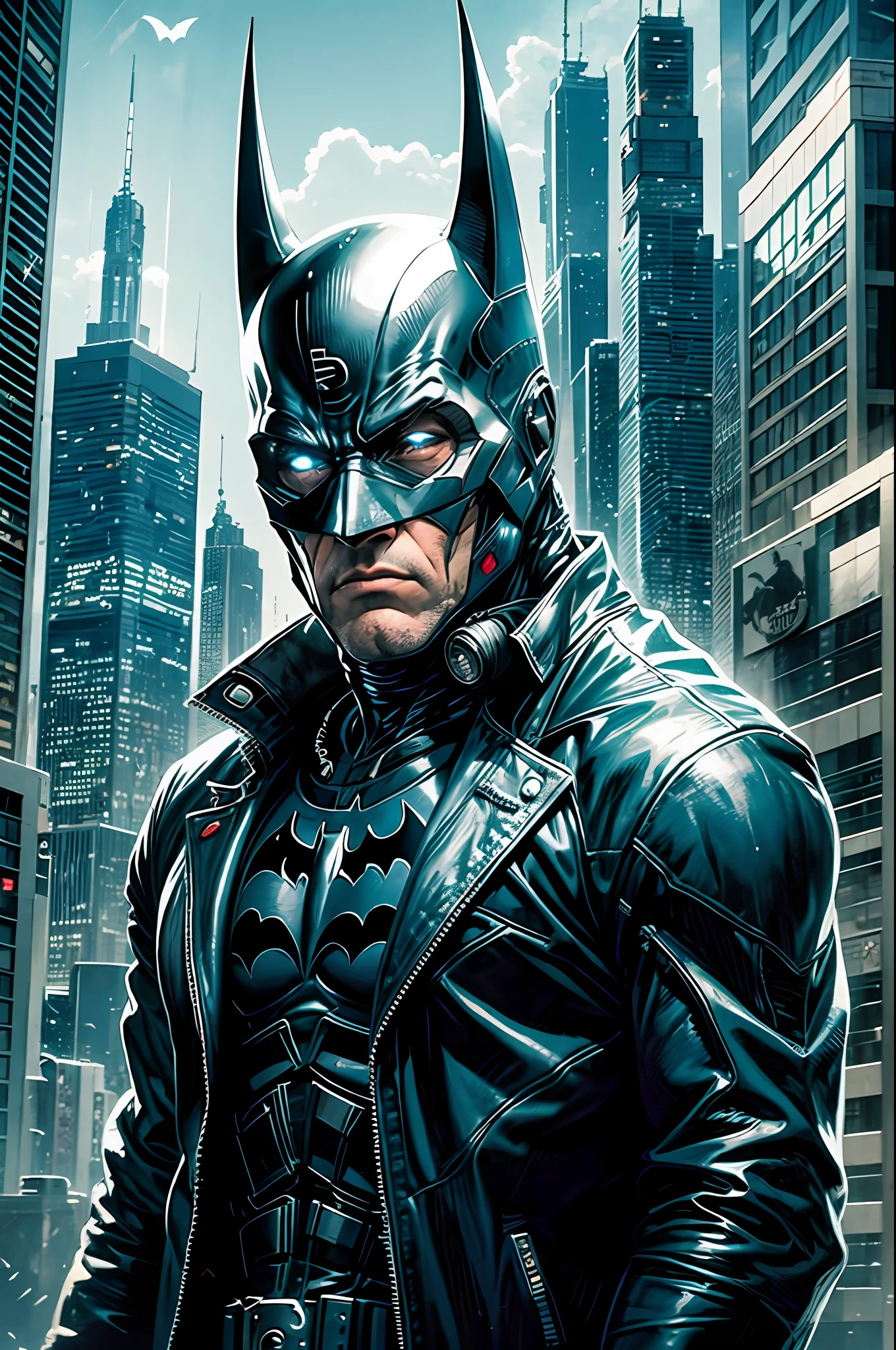Batman as The Terminator (movie), 64k, --auto --s2