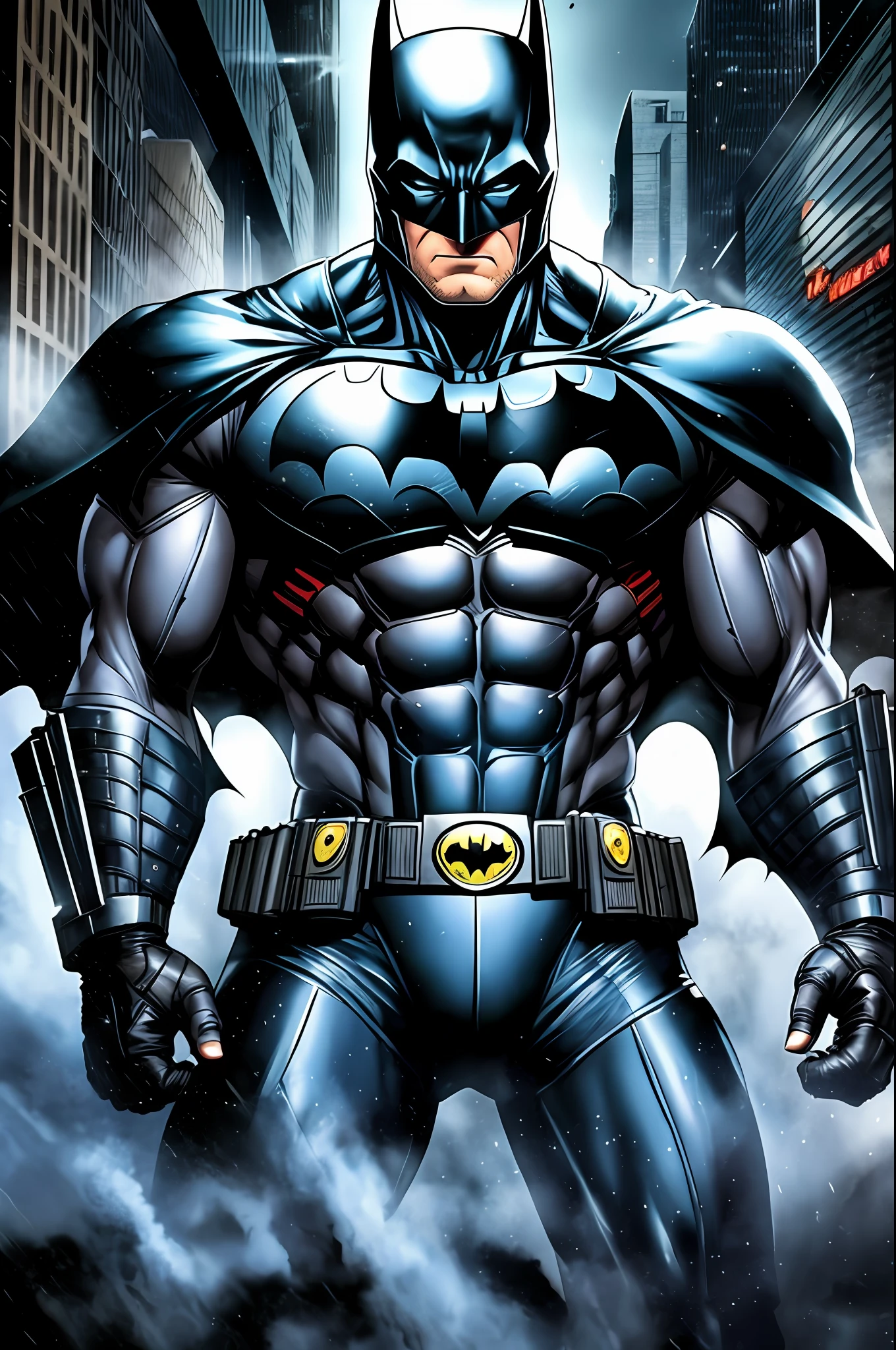 Batman as The Terminator (movie), 64k, --auto --s2