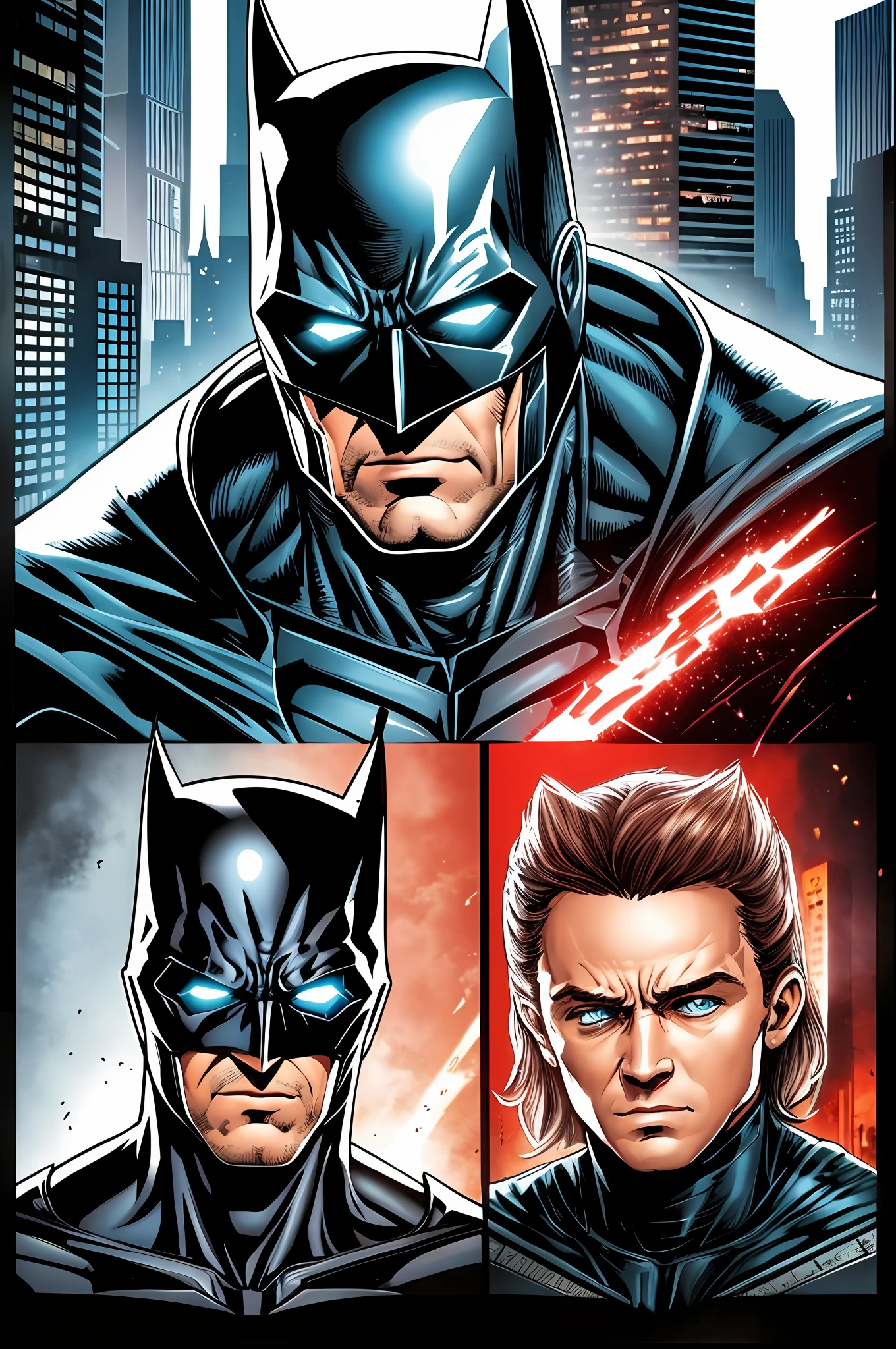 Batman as The Terminator (movie), 64k, --auto --s2