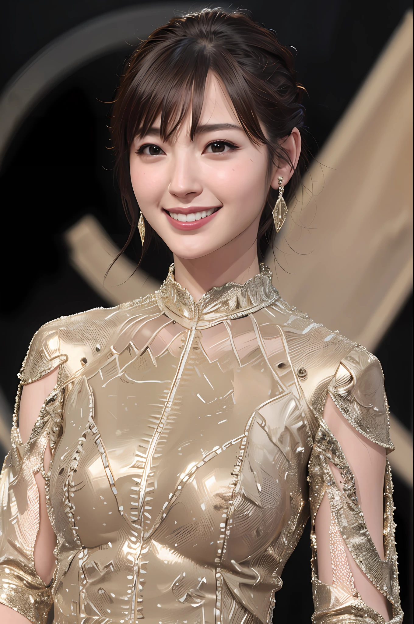 Top quality, full body, masterpiece, ultra high resolution, photorealistic, highly detailed, professional lighting smile, eagle nose, short hair