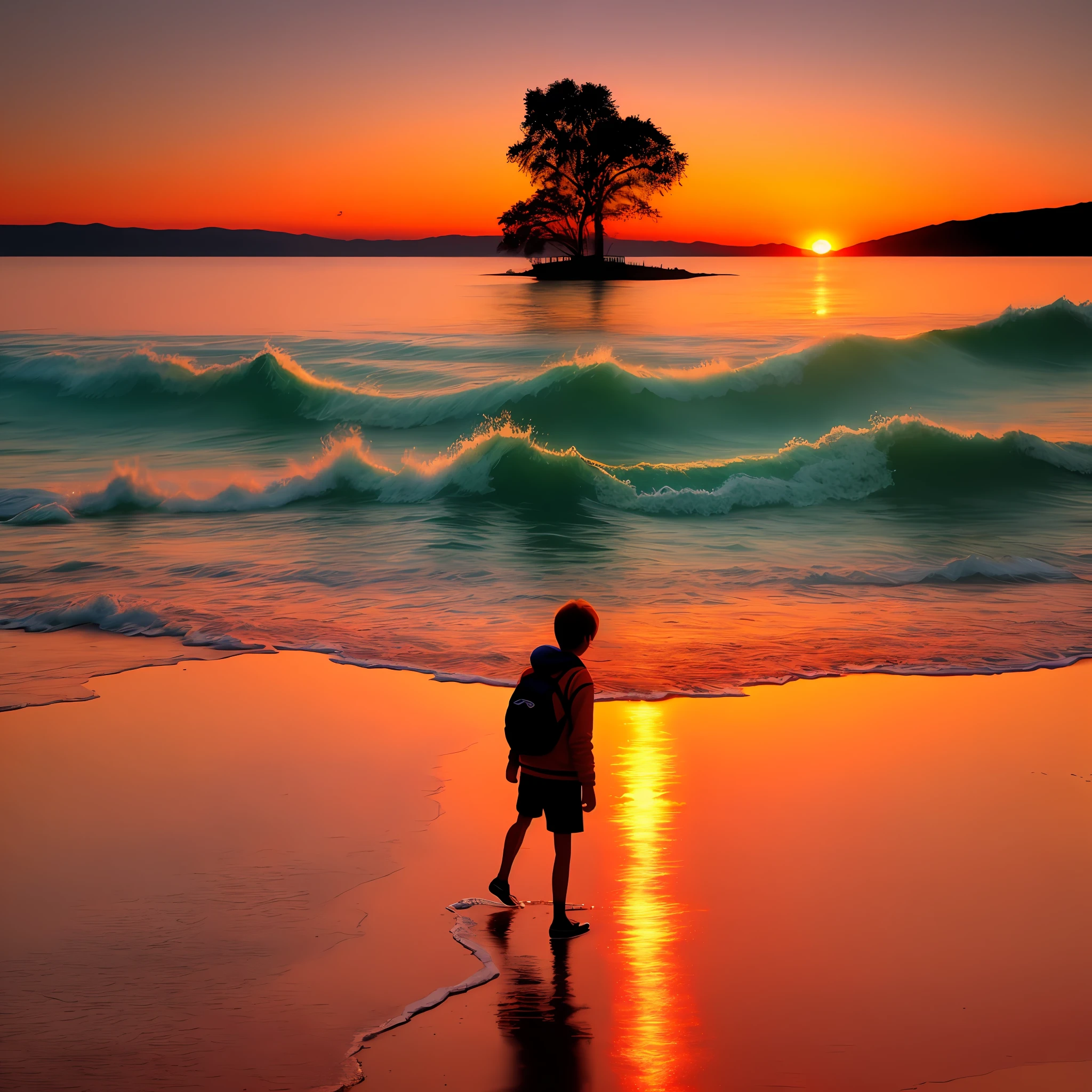 Create wonderful sunset photos