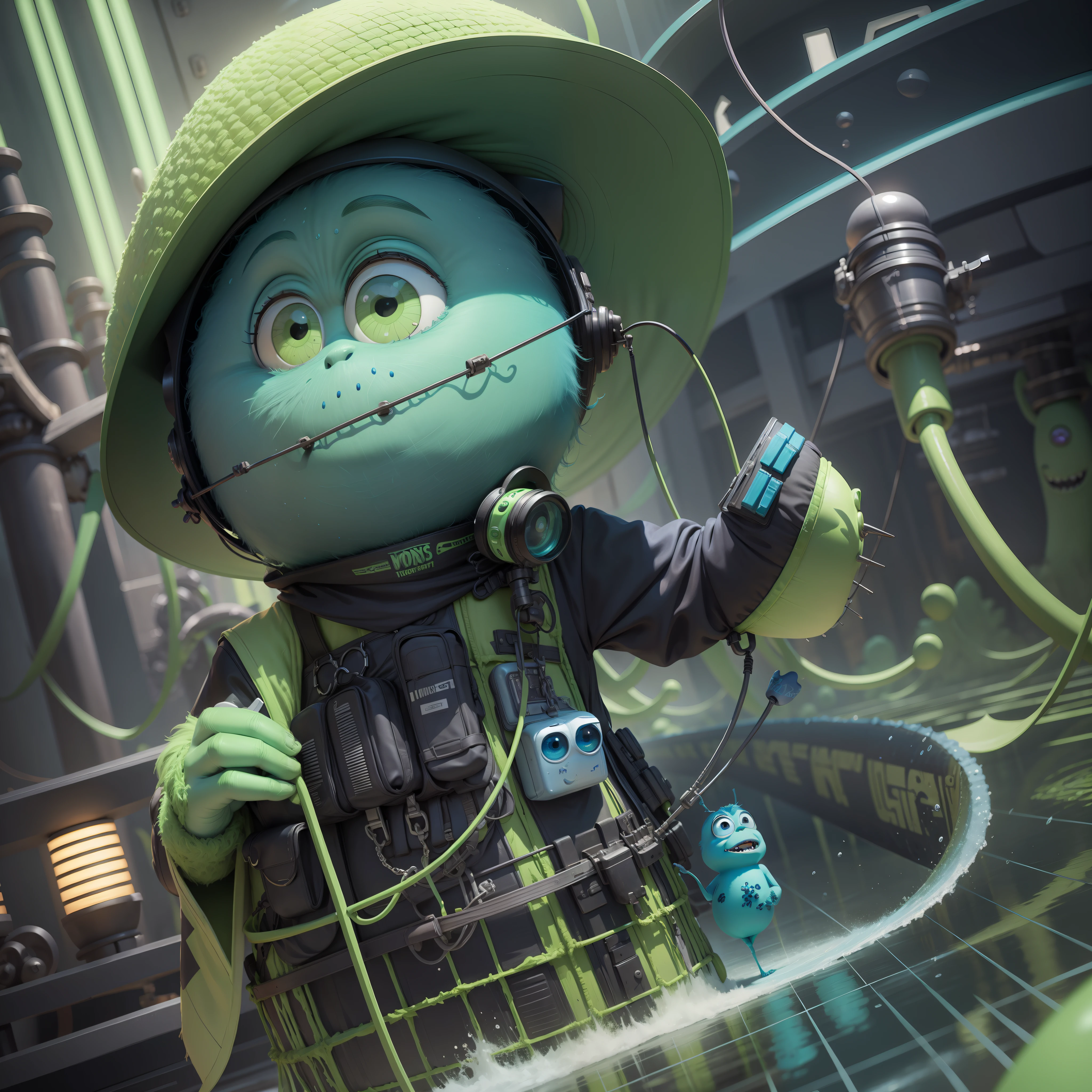 Pixar character, monsters inc character