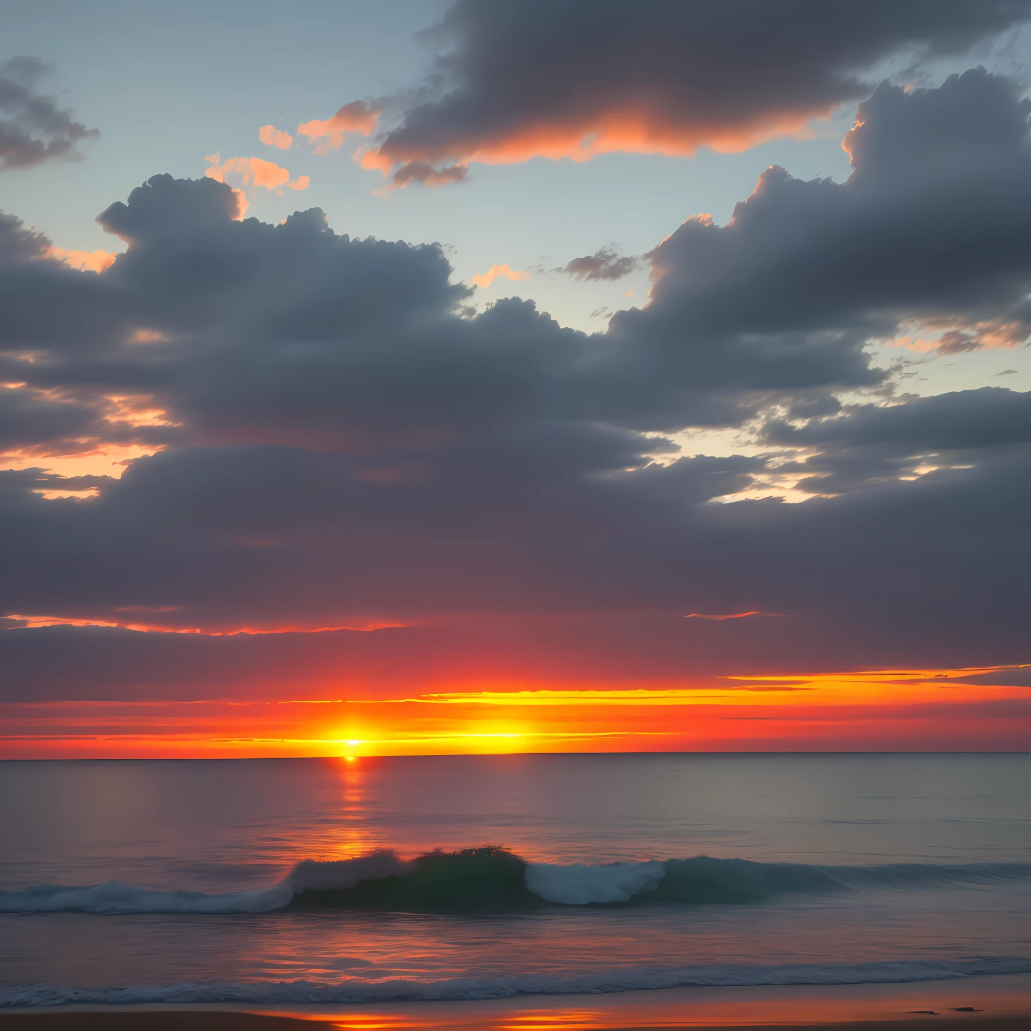 Create sunset photos on an island