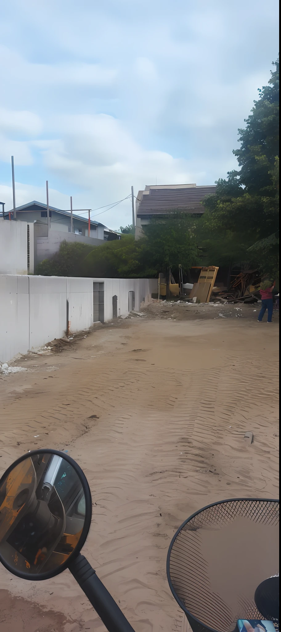 Concrete wall