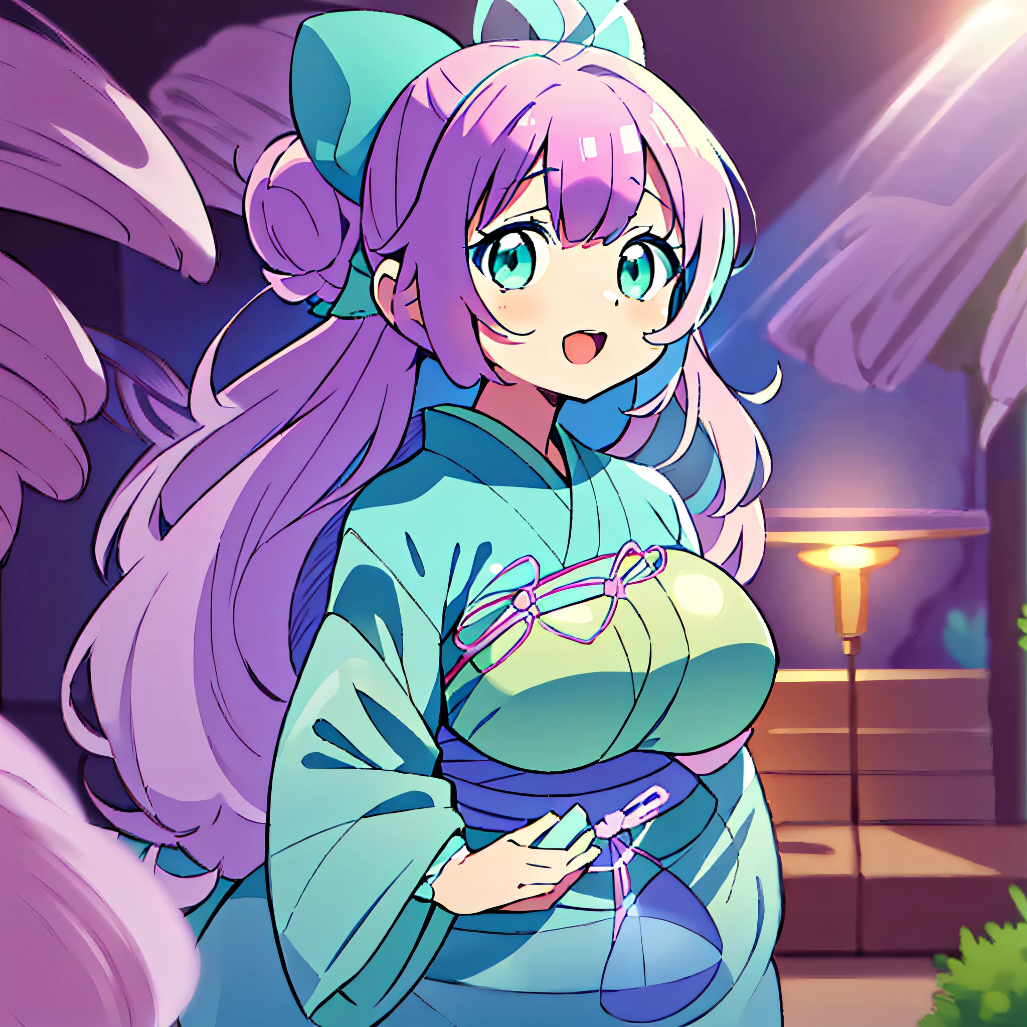 (best quality,ultra-detailed:1.22)
, (beauty face), (big eyes),(loli:1.0),princess-like eyes,big eyes "Kyoto Animation"-style anime illustration, top quality,(cute:1.1)(cute),(high resolution:1.2),incredibly ridiculous:1.3,incredibly fine illustration,cute girl,(iridosis, light blue eyes and light green eyes:1.8) Solo, Standing Figure, Happy, :d, Masterpiece, Top Quality, Absurdity, High Definition, Official Art, (Cute: 1.8), ((Chibi Chara: 1.5)), (((Pink Hair, Bun Hair, Kanzashi, Rabbit Hairpin)), >_<, Thin Hair, One Beautiful Girl, (Cute: 1.8), Caregiver, Maid, (((Long yukata, Illustration of morning glory, indigo color, luxurious obi)), Watch Viewer, Front, Princess eyes, Big breasts, Front, Japan festival, Night shop, Cute geta, Deformed character, have a goldfish drawstring,