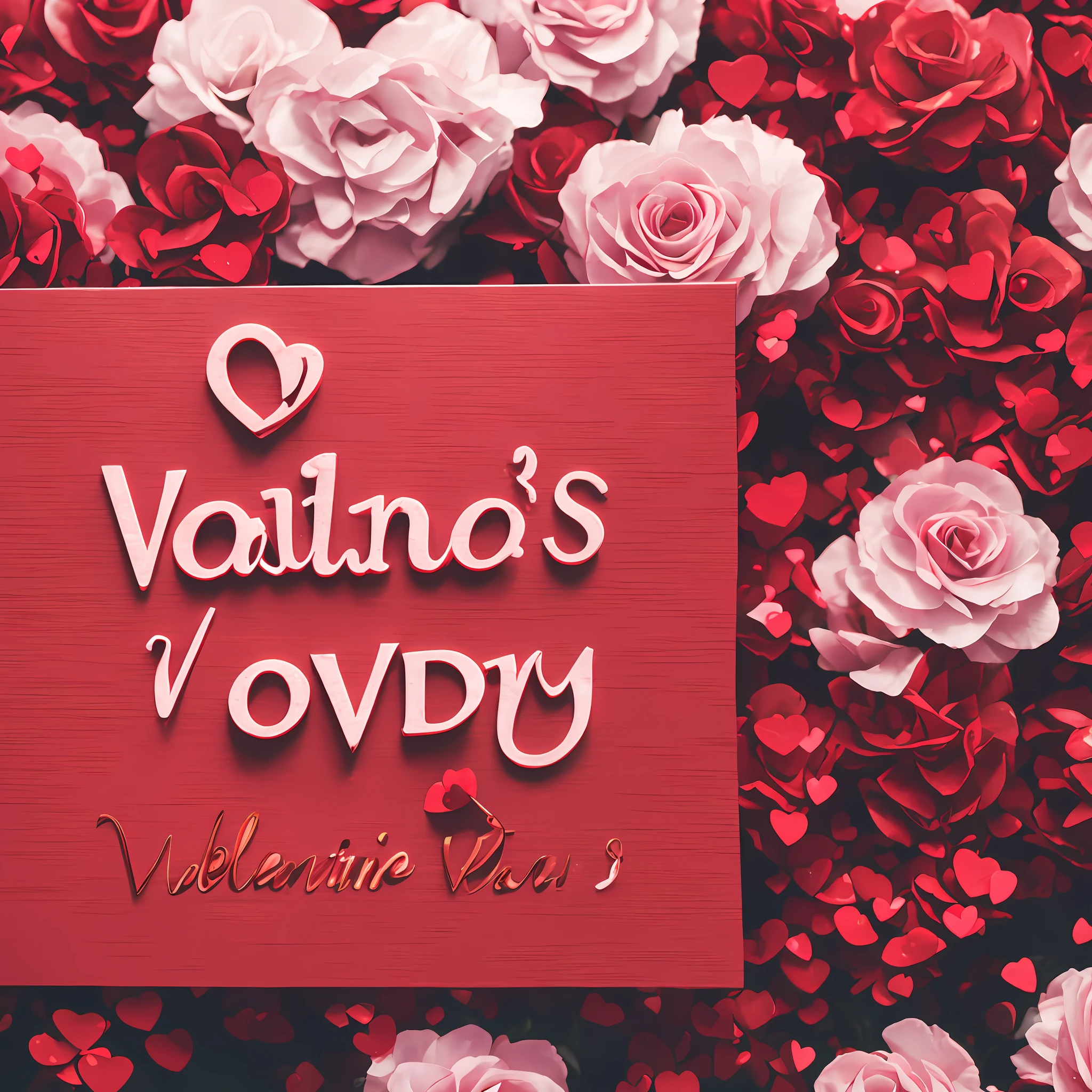 Valentine's Day Message, 8k, uhd, severe low lighting, high quality, sharp focus, fujifilm XT3 --auto --s2
