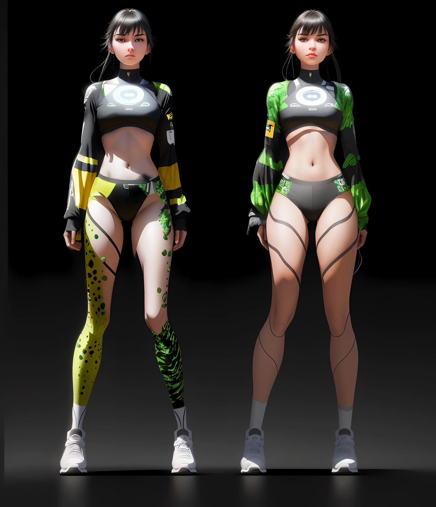High quality rendering, correct anatomy, very beautiful face