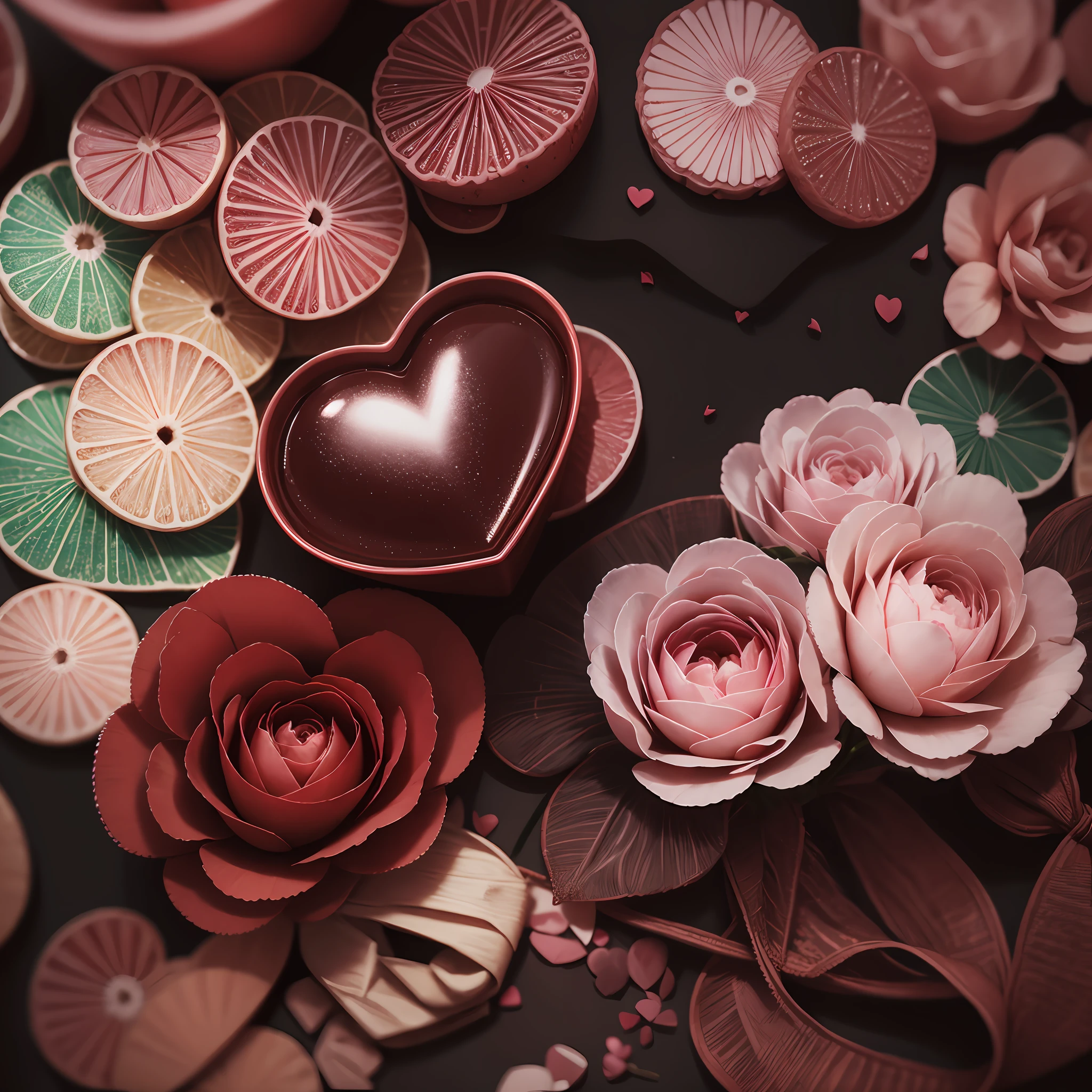 Valentine's Day, 8K, UHD, Severe Low Lighting, High Quality, Sharp Focus, Fujifilm XT3 --auto --s2