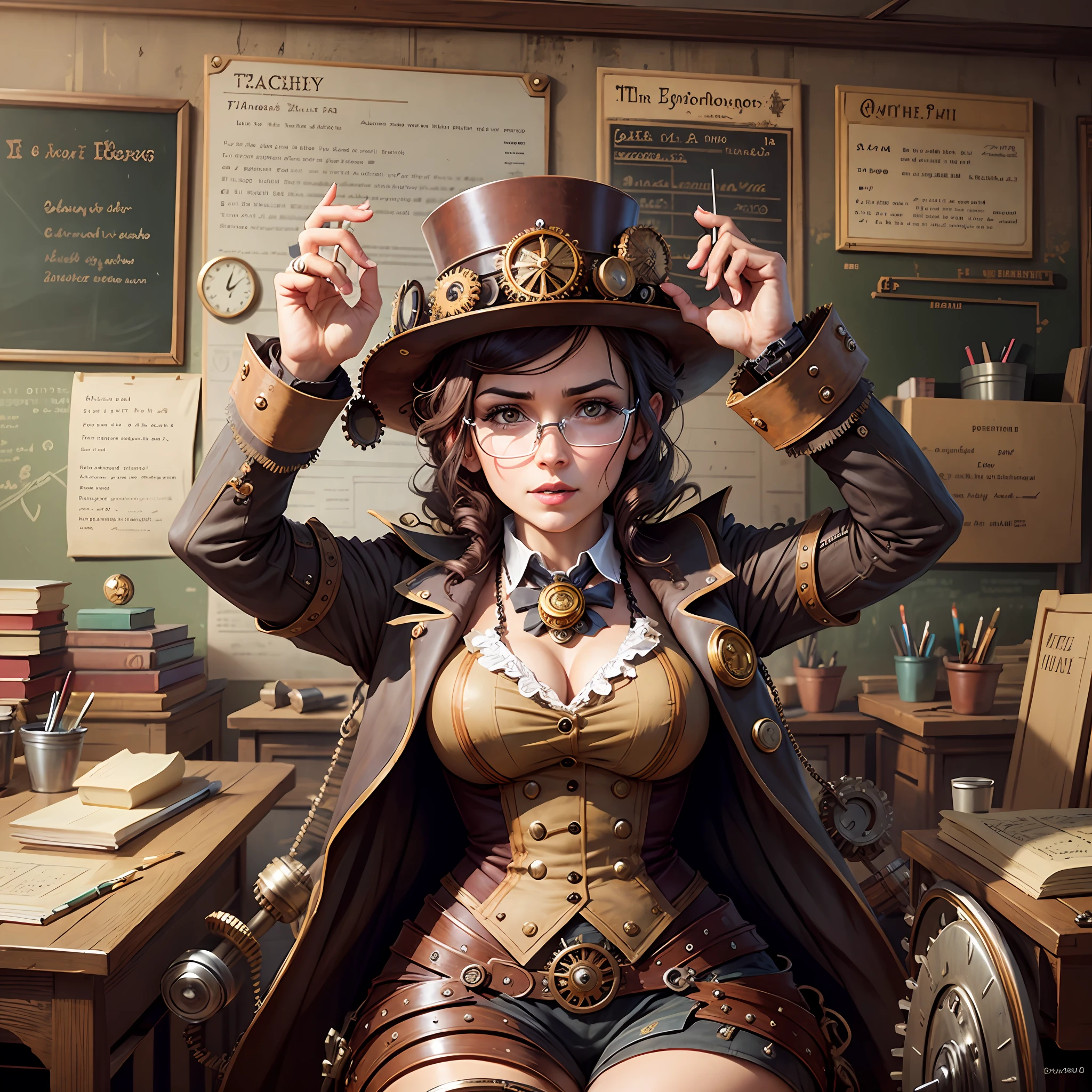 Teacher Steampunk, Film Quality --auto --s2