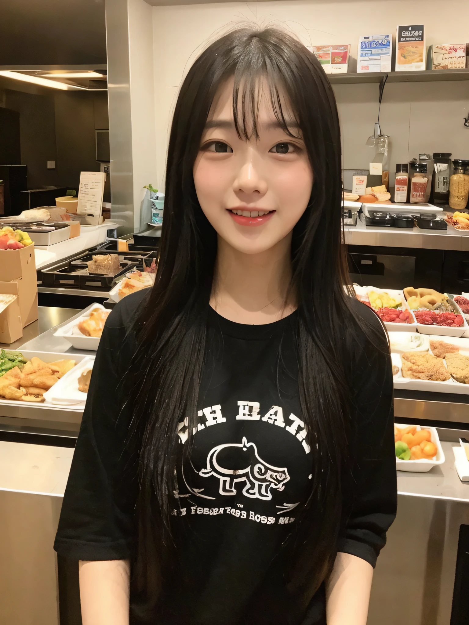Food live streamer