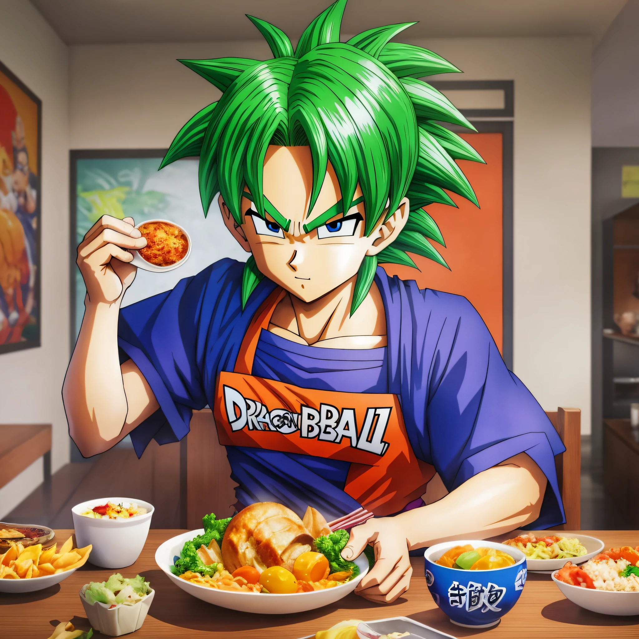 Dragon Ball, lunch, in Tasaru --auto --s2