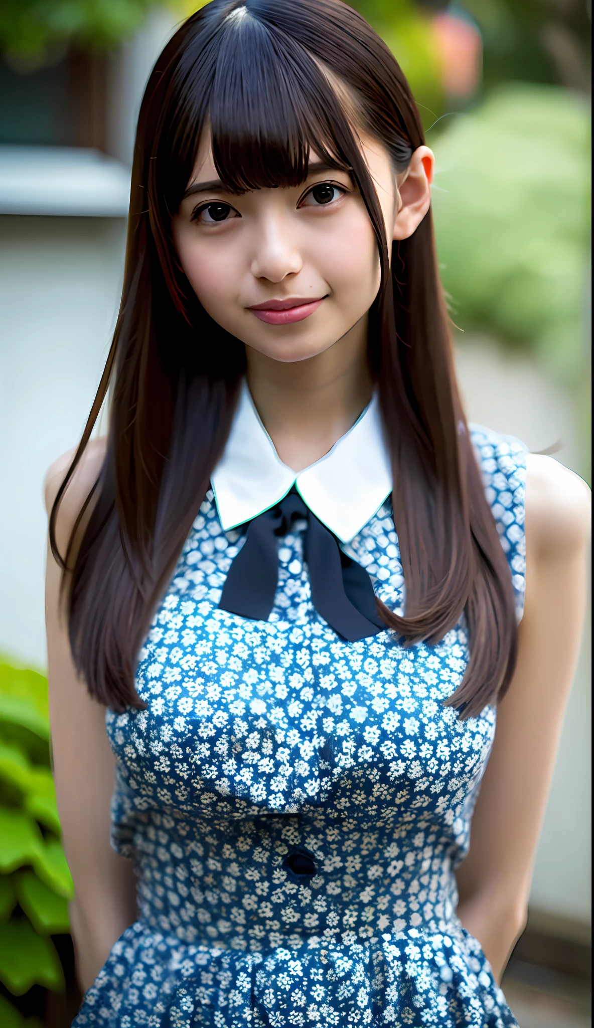 (8k, RAW photo, best quality, masterpiece:1.2), (realistic, photo-realistic:1.37), ultra-detailed,
1 girl,cute, solo,beautiful detailed sky,detailed cafe,night,sitting,dating,(nose blush),(smile:1.1),(closed mouth),large breasts, seductive smile, large aparture, professional lighting, Sony A7R4, Zessie 50mm F1.8,
medium breasts,beautiful detailed eyes,(collared shirt:1.1), bowtie,pleated skirt,(short hair:1.2),floating hair