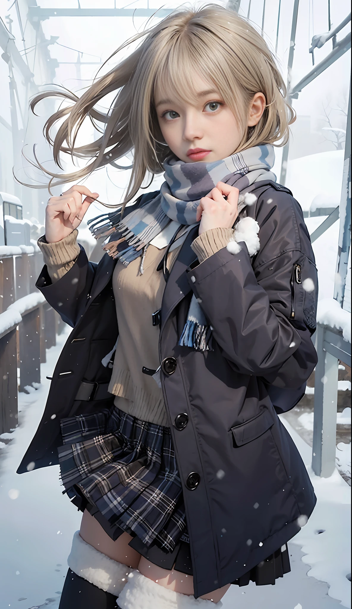 anime, person, person, person, winter, snow, girl, scarf, jacket, scarf, skirt, jacket, scarf, scarf, scarf, scarf, scarf, scarf, scarf, scarf, scarf, scarf, scarf, scarf, scarf, scarf, scarf, scarf, scarf, scarf,, anime visual of a cute girl, chilly, cold snow outside