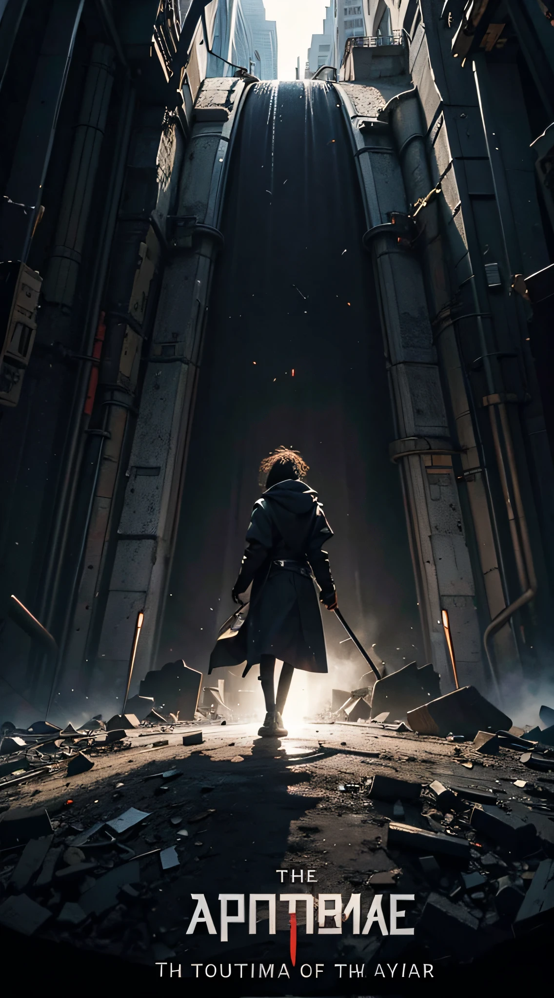 Cover of the novel, about the rebirth of the apocalypse