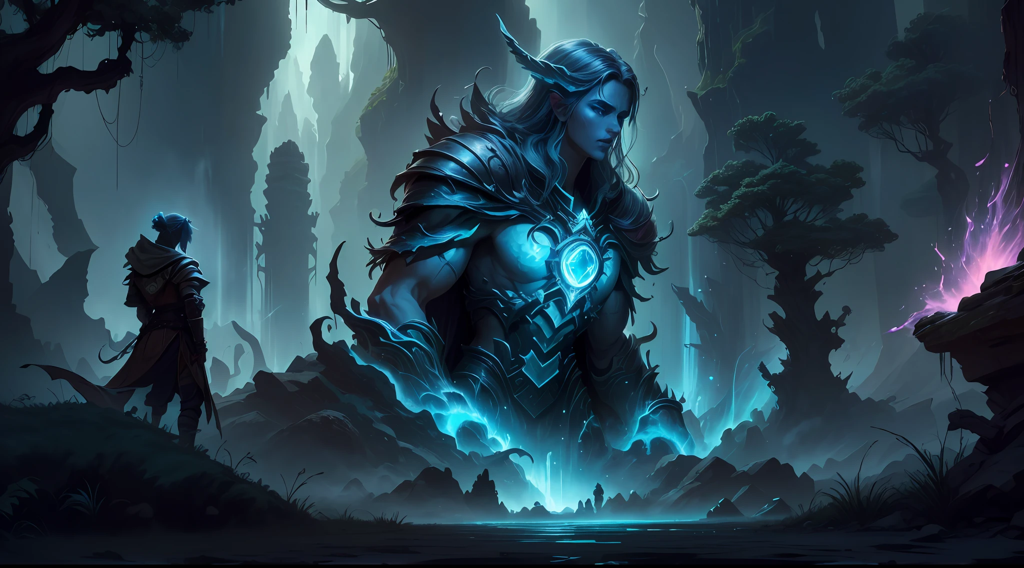 ((Best quality)), ((masterpiece)), (highly detailed:1.3)3D,tanjoreai , Amidst a realm of enchantment and mythical wonders, tales of (heroes:1.1) and (heroines:1.2) unfold. In this realm, ancient prophecies foretell the rise of a chosen champion destined to confront a malevolent force threatening to plunge the world into eternal darkness. The path to victory lies scattered across exotic and otherworldly landscapes, from mist-shrouded forests to towering crystalline peaks and (ethereal floating islands:1.1).Harnessing the arcane arts, (mighty wizards:1.1) conjure spells that weave intricate patterns of magic, while (elven archers:1.1) unleash arrows infused with ancient power. (Dwarven smiths craft legendary weapons:1.1) imbued with the essence of mythical creatures, capable of vanquishing even the most formidable foes.The heroes embark on a perilous quest, guided by ancient scrolls and cryptic riddles. Along their journey, they encounter wise mystics, shape-shifting creatures, and (mysterious sorceresses:1.1) who possess forbidden knowledge.As the heroes traverse the realms, ancient ruins and forgotten temples reveal long-lost secrets and powerful artifacts. The clash of steel and the crackling of (magical energies:1.1) echo through ancient battlegrounds, as the destiny of the world hangs in the balance. The heroes must summon unwavering courage, unwavering unity, and unlock their true potential to overcome seemingly insurmountable odds and fulfill their heroic destinies.In this realm of high fantasy, where the realms of magic and technology intertwine, where legends are born and (epic:1.2) sagas unfold, where heroes rise and villains fall, embark on a grand adventure that will captivate the imagination and transport you to a world where anything is possible,HDR (High Dynamic Range),Ray Tracing,NVIDIA RTX,Super-Resolution,Unreal 5,Subsurface scattering,PBR Texturing,Post-processing,Anisotropic Filtering,Depth-of-field,Maximum clarity and sharpness,Multi-layered textu