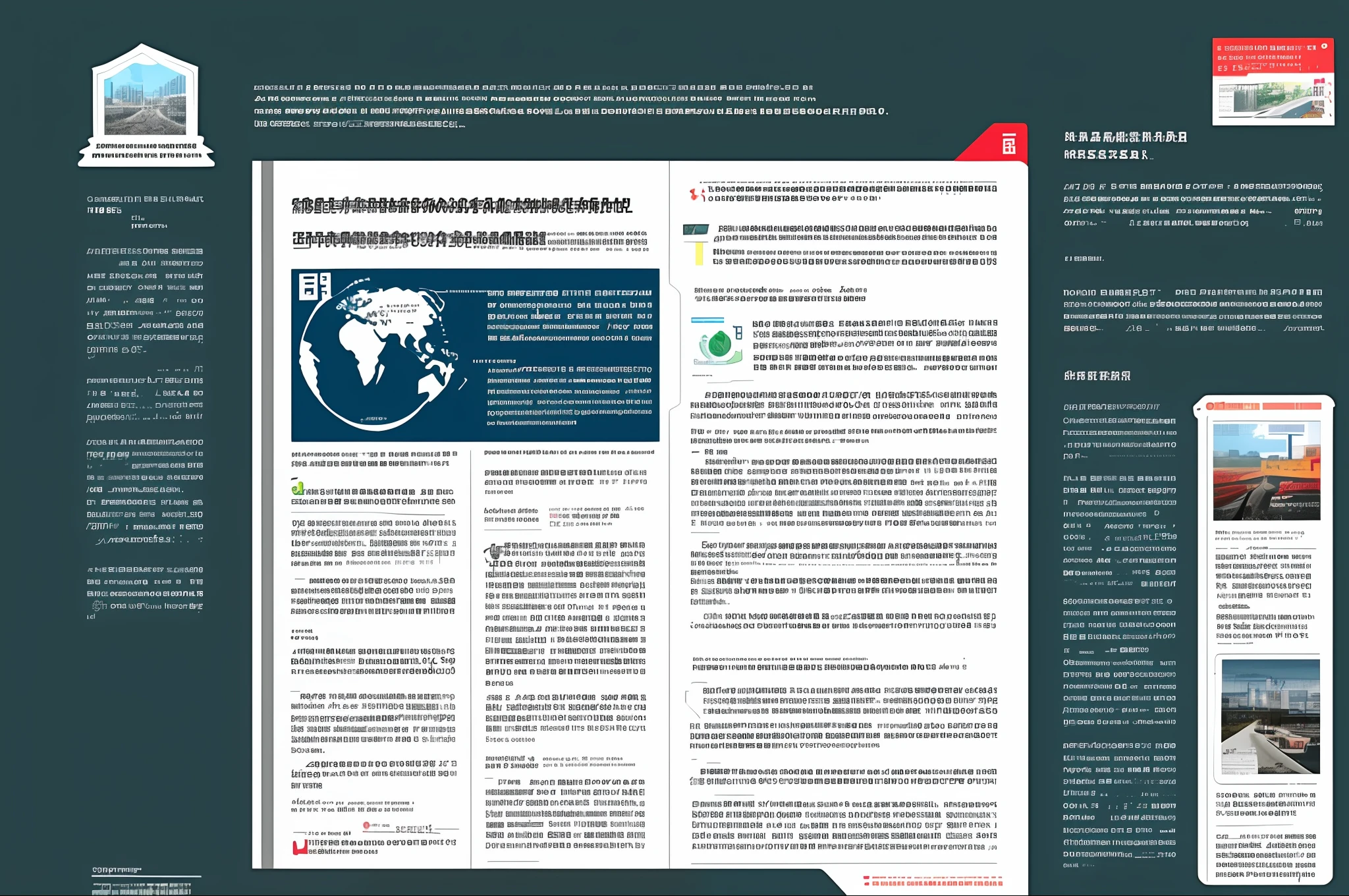 The electronic tabloid (illustrated and textual) specification is A3, the layout is single-sided, the content should be neat, and the current international and domestic situation and the party's theory, line, guidelines and policies should be linked. Tabloid content: "Take the road of Chinese-style modernization", "Develop people's democracy in the whole process, highlight the advantages of Chinese-style democracy", "Correctly understand the global energy security situation", "Achieve high-level scientific and technological self-reliance and self-improvement, and build a world science and technology power". The text is about 50 words written on the left and right sides of the tabloid