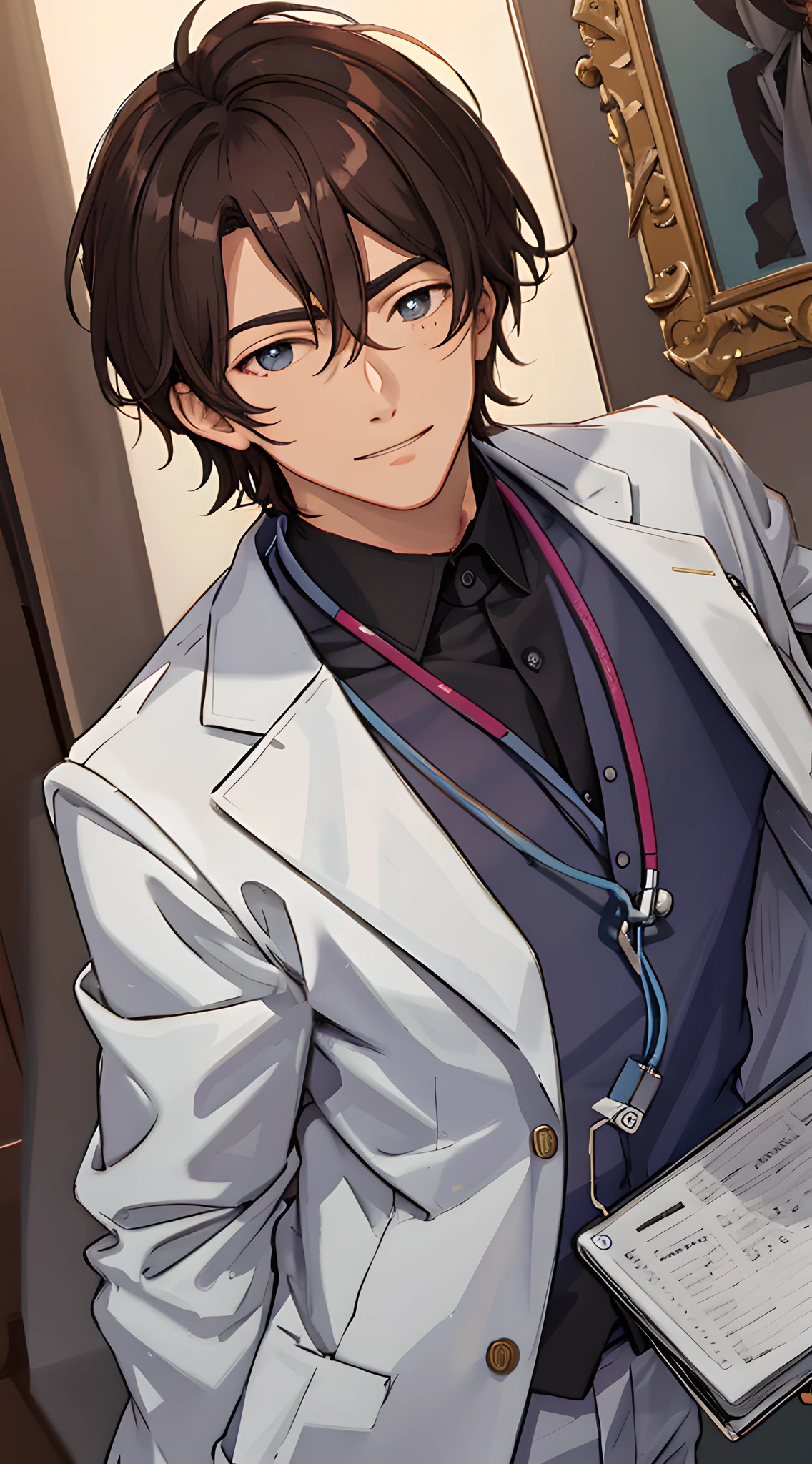 Science laboratory background