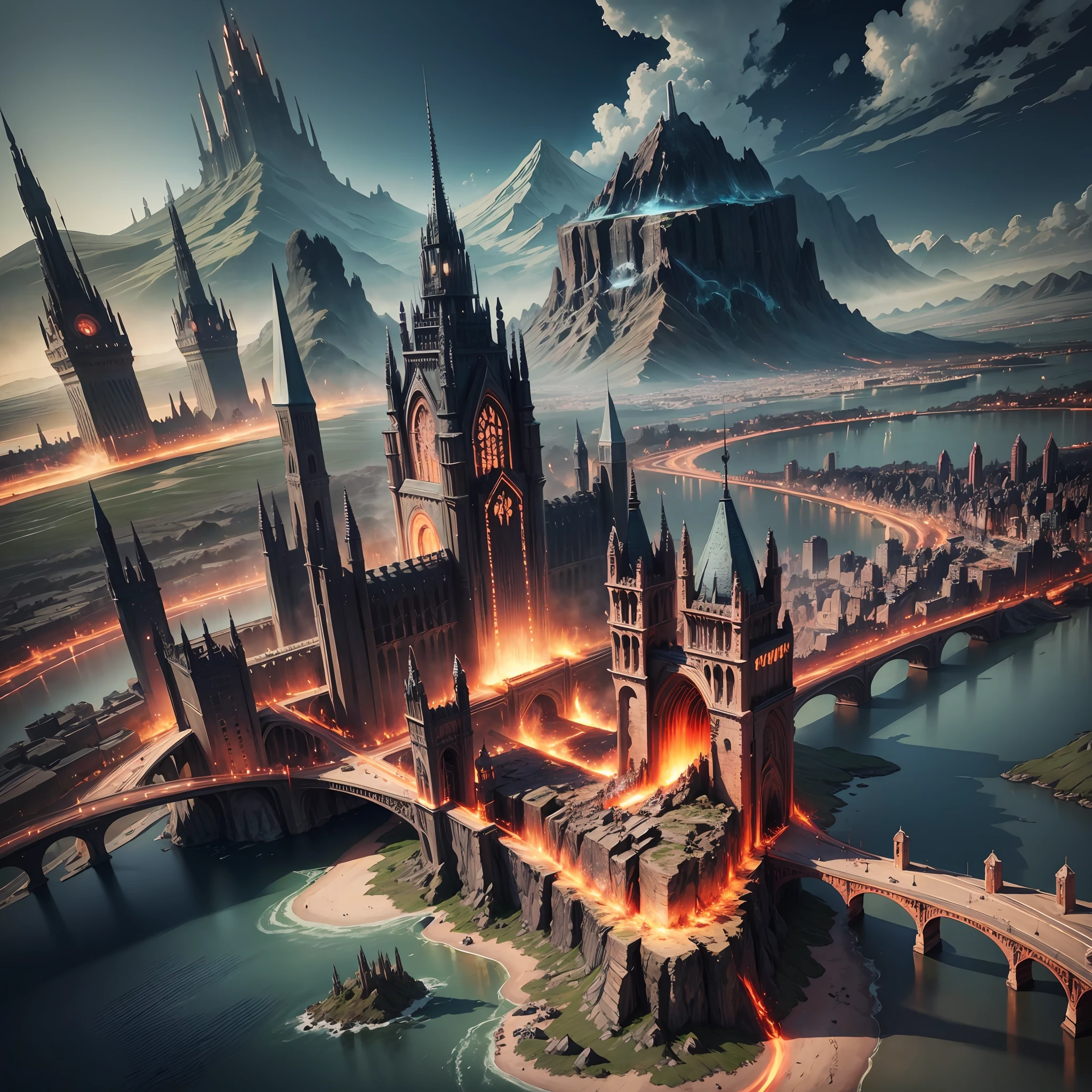 large city in the middle of mordor --auto --s2