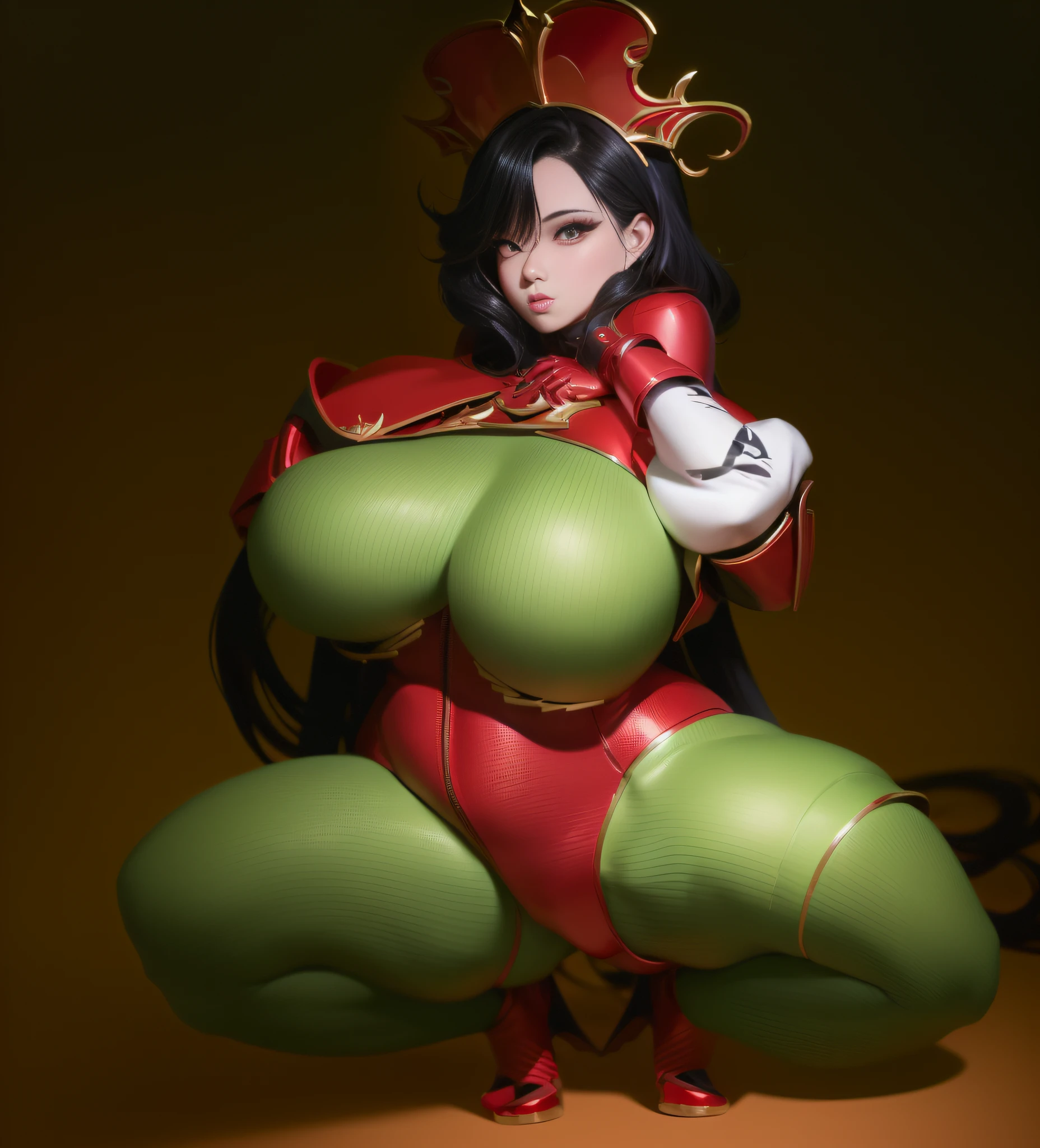 a cartoon image of a woman in a red outfit kneeling down, thicc, extremely detailed artgerm, commission for high res, wlop and rossdraws, [ 4 k digital art ]!!, trending on cgstation, wlop rossdraws, wlop and sakimichan, 8k high quality detailed art, cutesexyrobutts