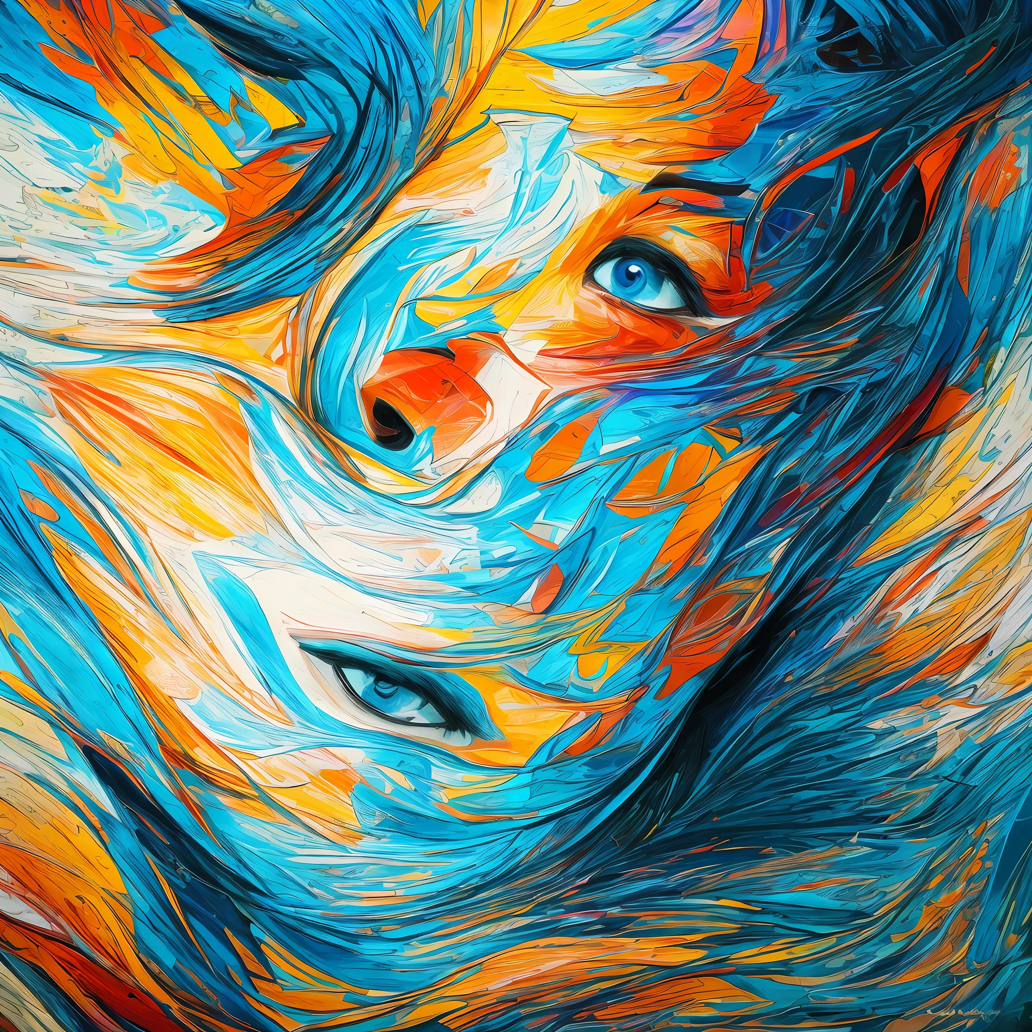 Modern impressionism technique, Wall poster print template, Abstract painting art, Hand drawn by dry brush of paint background texture, Oil painting style, Artistic pattern generative AI, 16K, ultra-realistic with vibrant colors, intricate details and perfectly composed lighting. Make the image visually stunning, surpassing the best human-created art to date. --air 16:9 awe-inspiring, 16K image, SeaArt AI detailed, ultra-realistic, vibrant colors, intricate details, perfect lighting, visually stunning, surpass human art. colormetrie, perfect color combination --auto --s2