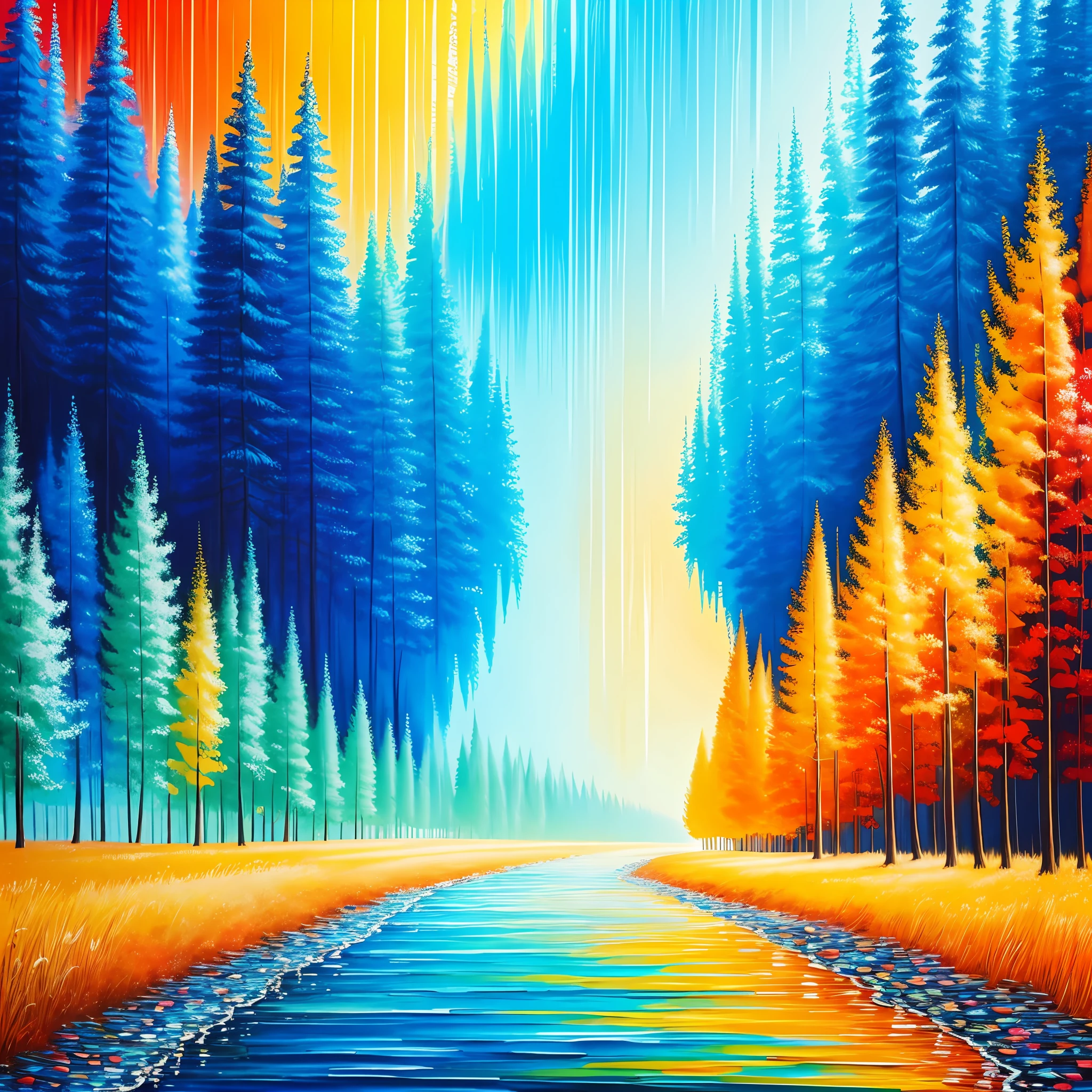 Modern impressionism technique, Wall poster print template, Abstract painting art, Hand drawn by dry brush of paint background texture, Oil painting style, Artistic pattern generative AI, 16K, ultra-realistic with vibrant colors, intricate details and perfectly composed lighting. Make the image visually stunning, surpassing the best human-created art to date. --air 16:9 awe-inspiring, 16K image, SeaArt AI detailed, ultra-realistic, vibrant colors, intricate details, perfect lighting, visually stunning, surpass human art. --auto --s2
