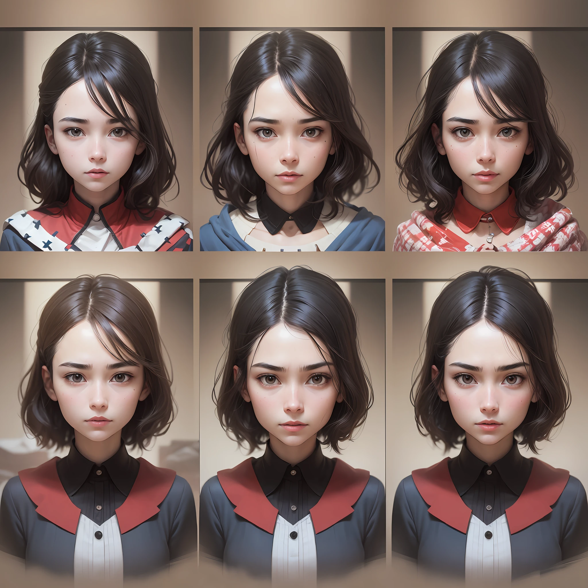 How to fix the face shape to generate multiple photos of the same person in different scenes --auto --s2