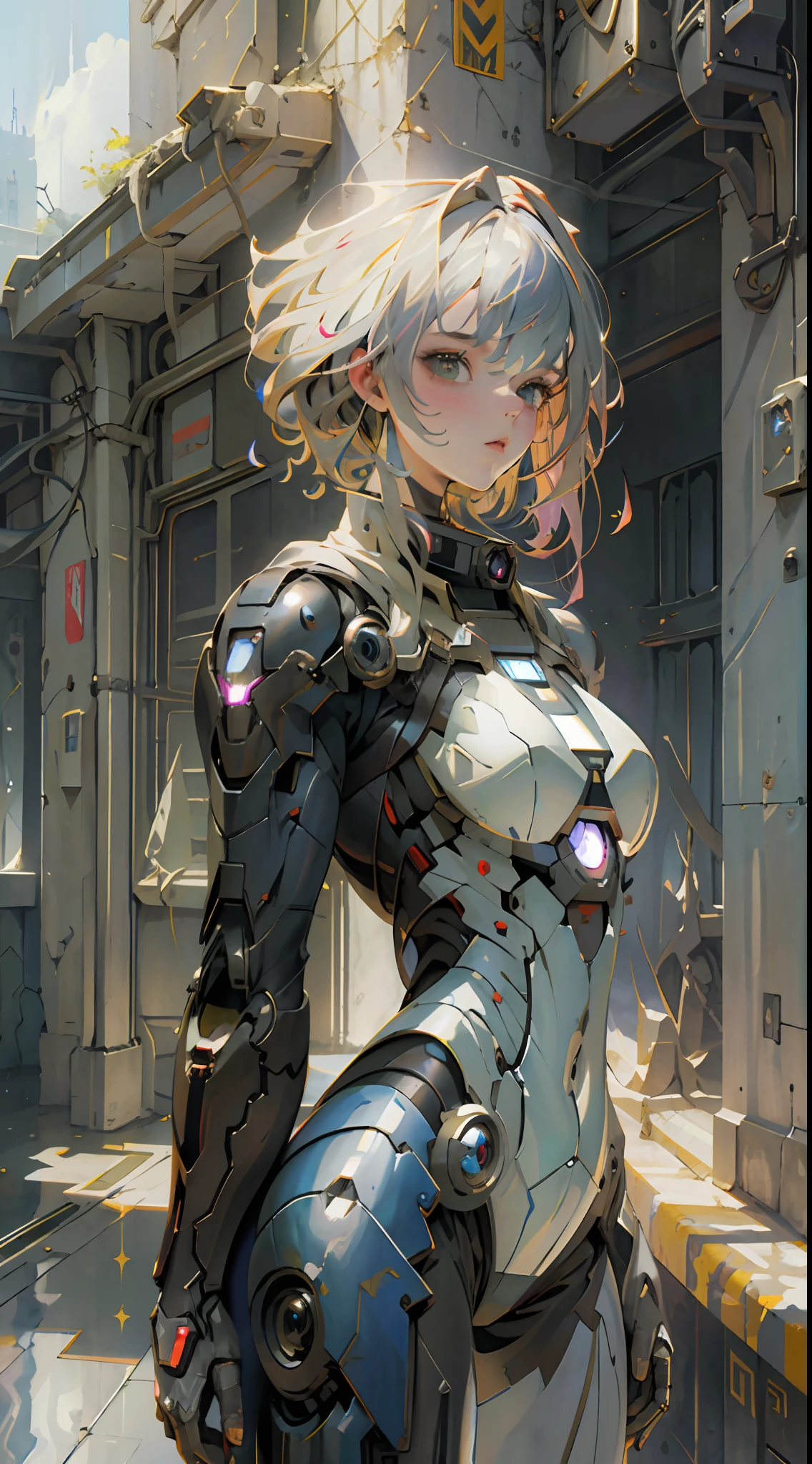 ((Best Quality)), (Masterpiece)), (Details:1.4), 3D, Beautiful Cyberpunk Woman Image,Iron Man, Shiny Metal Suit,HDR,High Dynamic Range,Ray Tracing,NVIDIA RTX,Super Resolution,Unreal 5,Subsurface Scattering,PBR Texturing,Post-Processing,Anisotropic Filtering,Depth of Field , Maximum Clarity and Sharpness, Multilayer Textures, Albedo and Specular Maps, Surface Shading, Accurate Simulation of Light-Material Interactions, Perfect Proportions, Octane Rendering, Two-Tone Lighting, Wide Aperture, Low ISO, White Balance, Rule of Thirds, 8K RAW,