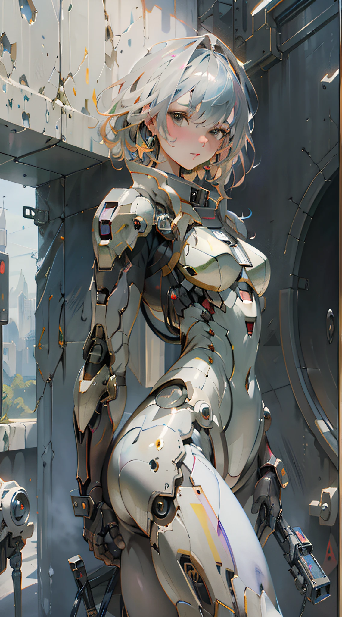 ((Best Quality)), (Masterpiece)), (Details:1.4), 3D, Beautiful Cyberpunk Woman Image,Iron Man, Shiny Metal Suit,HDR,High Dynamic Range,Ray Tracing,NVIDIA RTX,Super Resolution,Unreal 5,Subsurface Scattering,PBR Texturing,Post-Processing,Anisotropic Filtering,Depth of Field , Maximum Clarity and Sharpness, Multilayer Textures, Albedo and Specular Maps, Surface Shading, Accurate Simulation of Light-Material Interactions, Perfect Proportions, Octane Rendering, Two-Tone Lighting, Wide Aperture, Low ISO, White Balance, Rule of Thirds, 8K RAW,